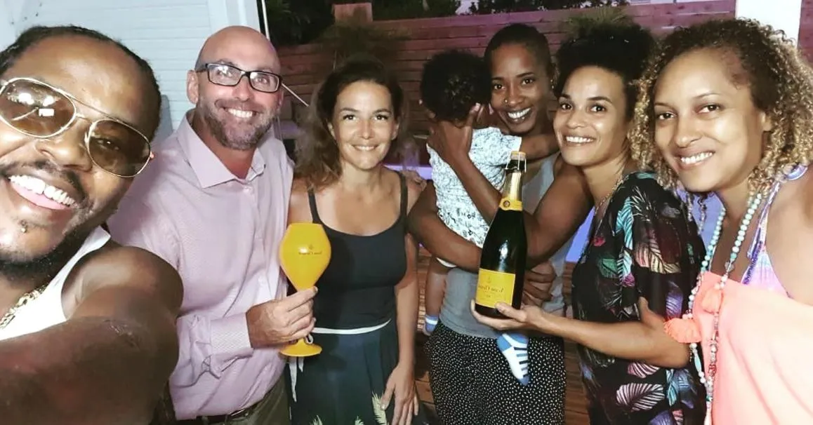 group of guests in Chez Lauvineth