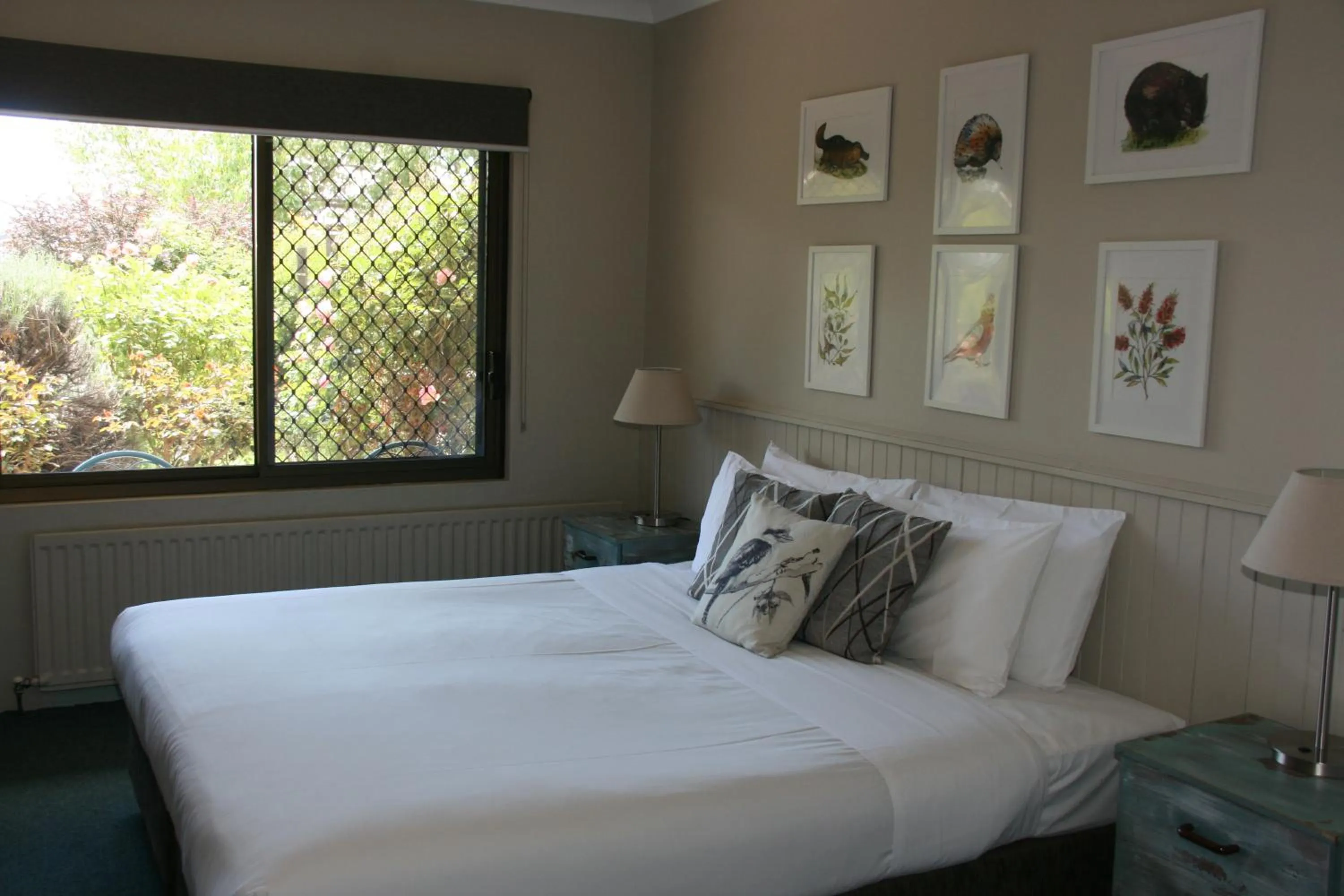Garden view, Bed in Jindy Inn