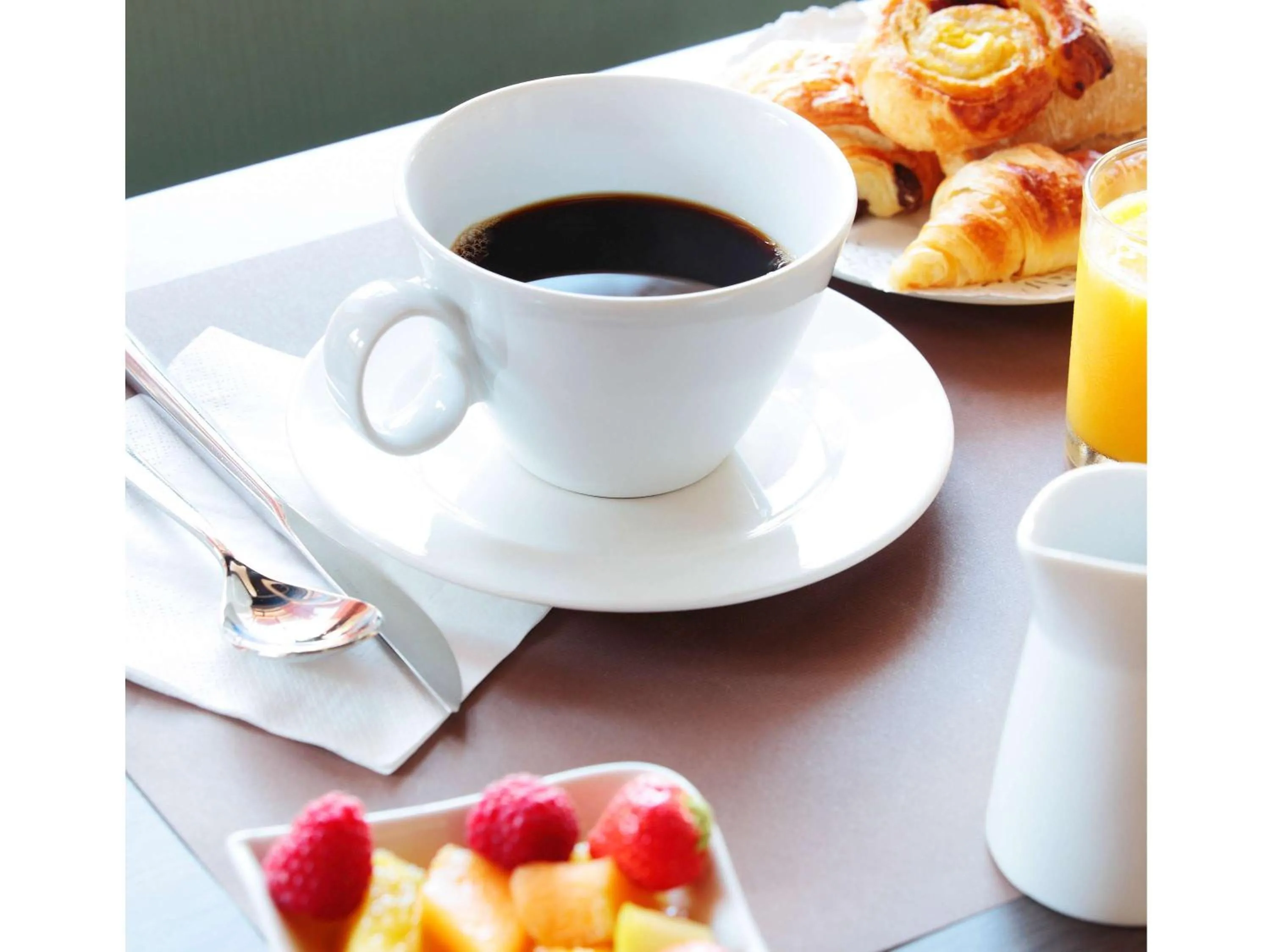 Breakfast in Novotel Narbonne Sud A9/A61