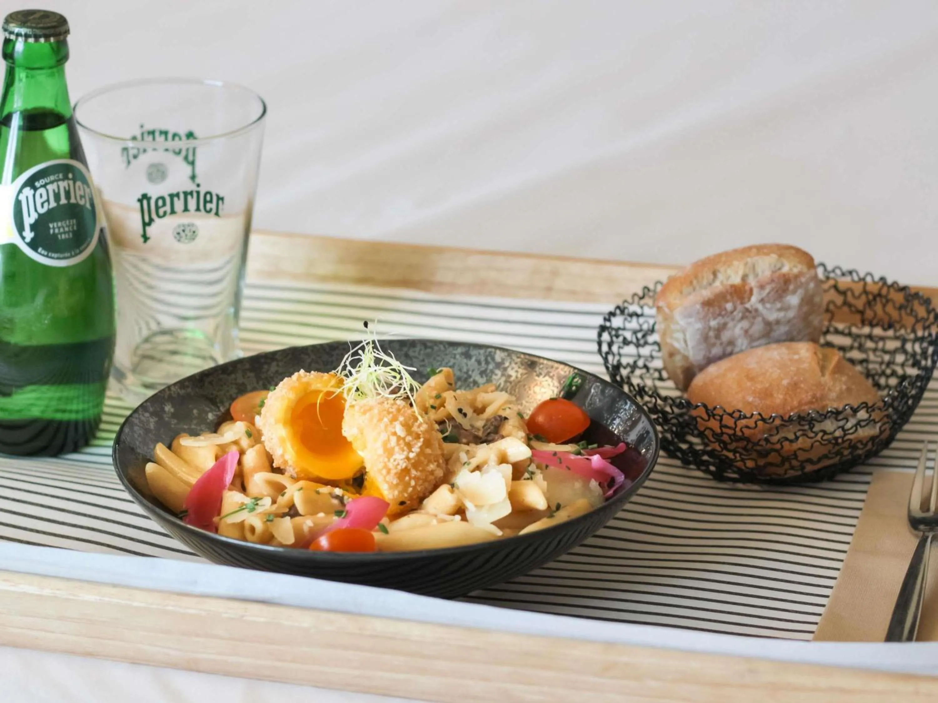 Bedroom in Novotel Narbonne Sud A9/A61