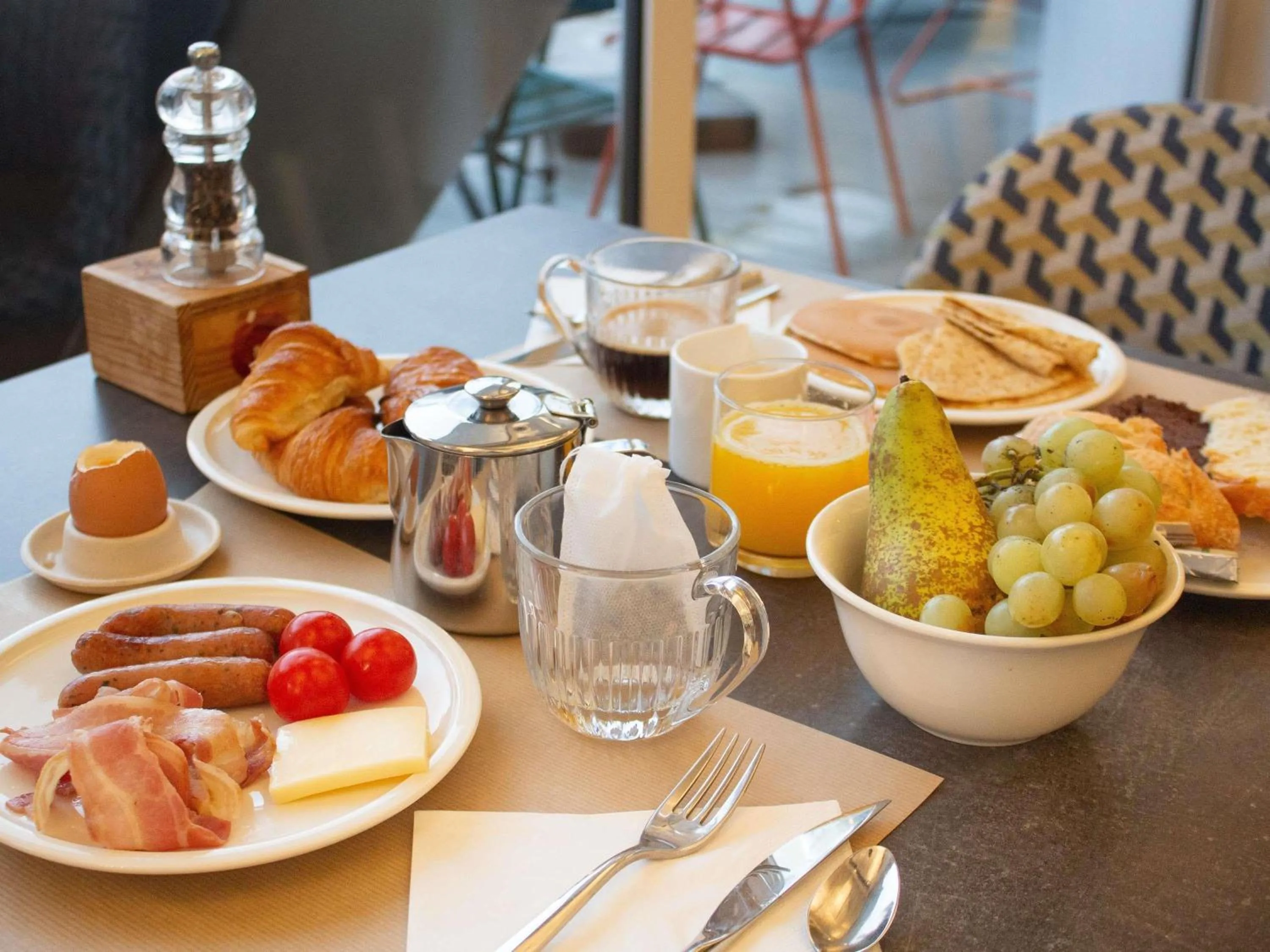 Breakfast in Novotel Narbonne Sud A9/A61