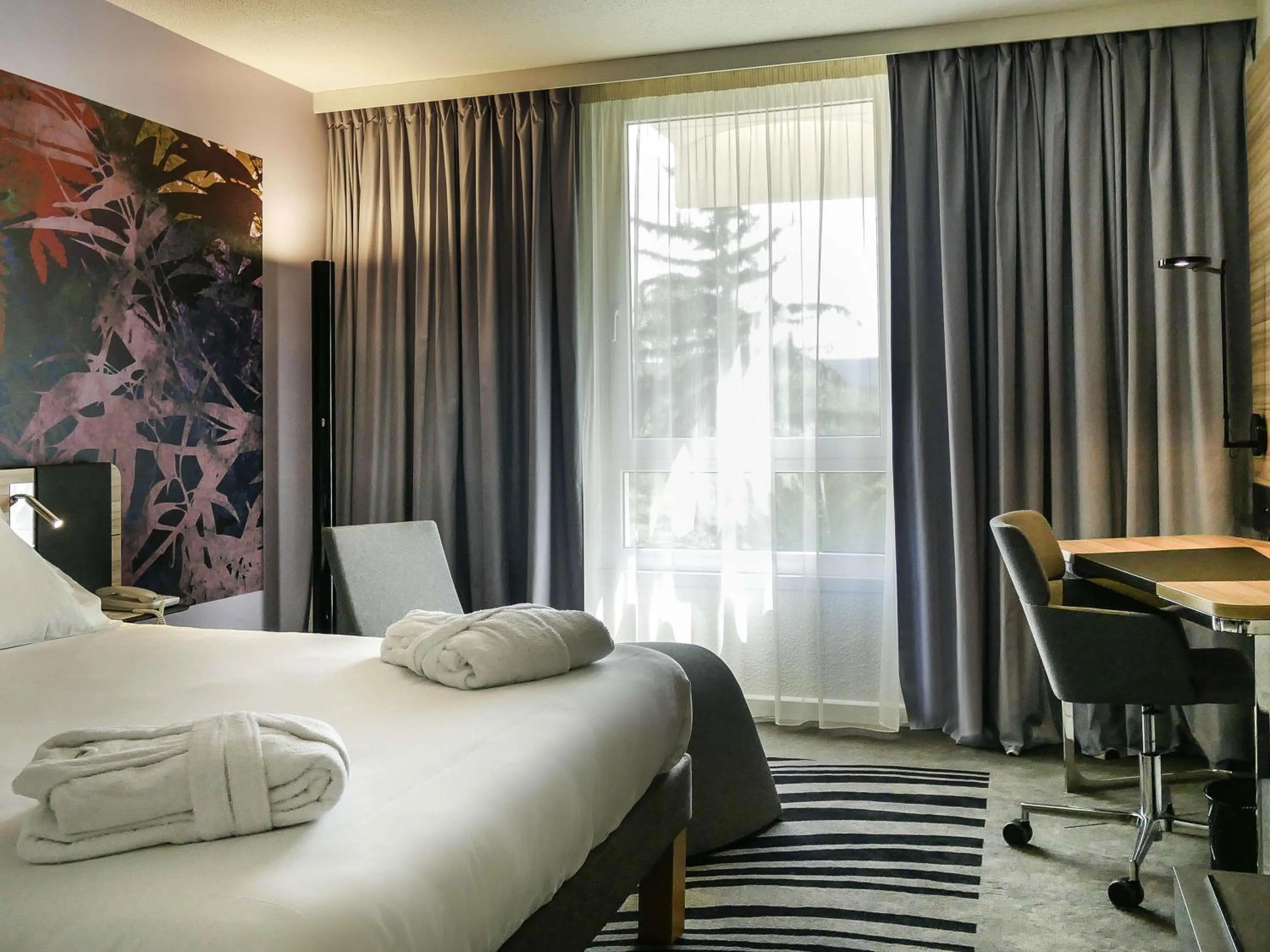 Bedroom, Bed in Novotel Narbonne Sud A9/A61