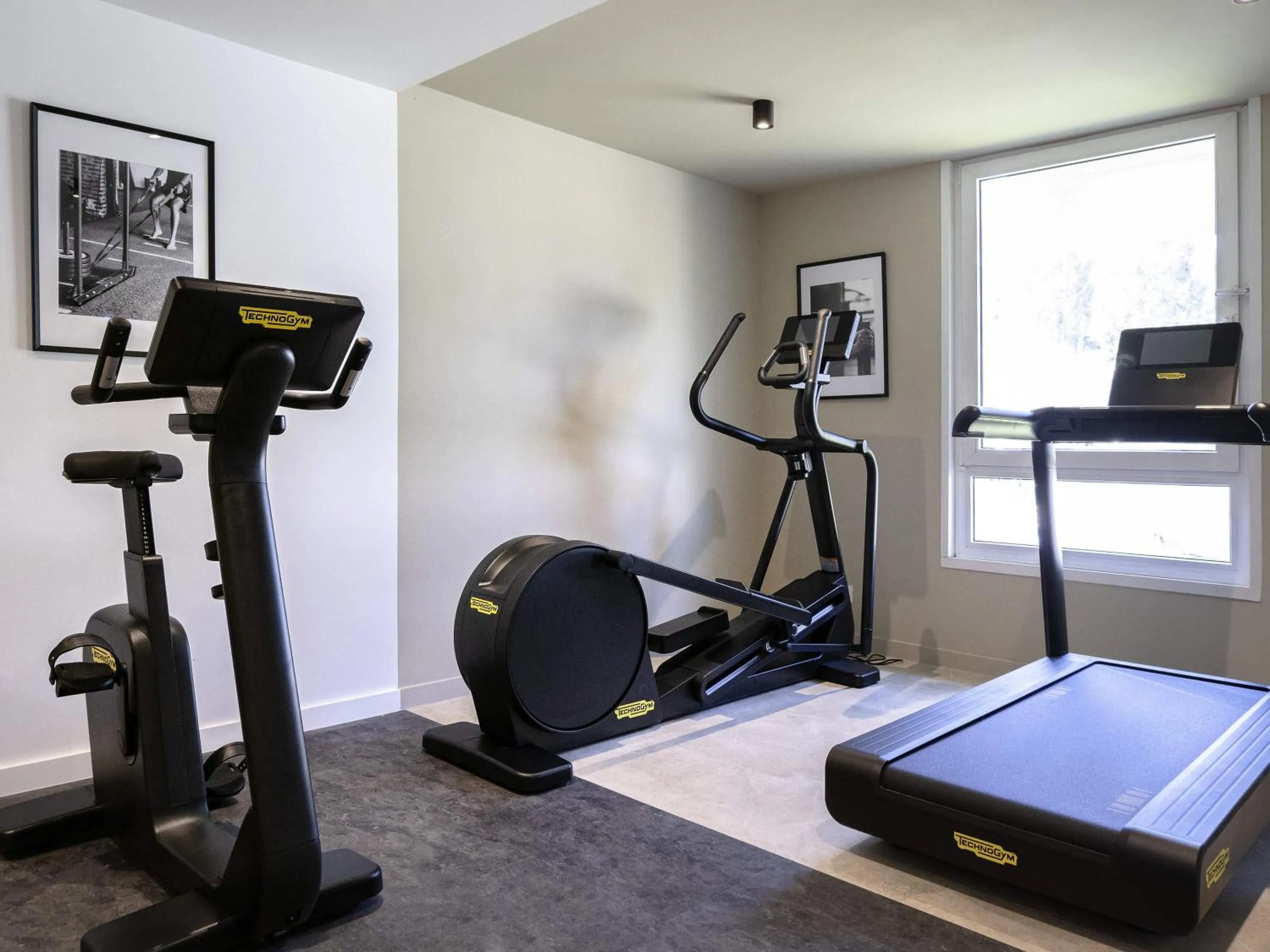 Fitness centre/facilities in Novotel Narbonne Sud A9/A61