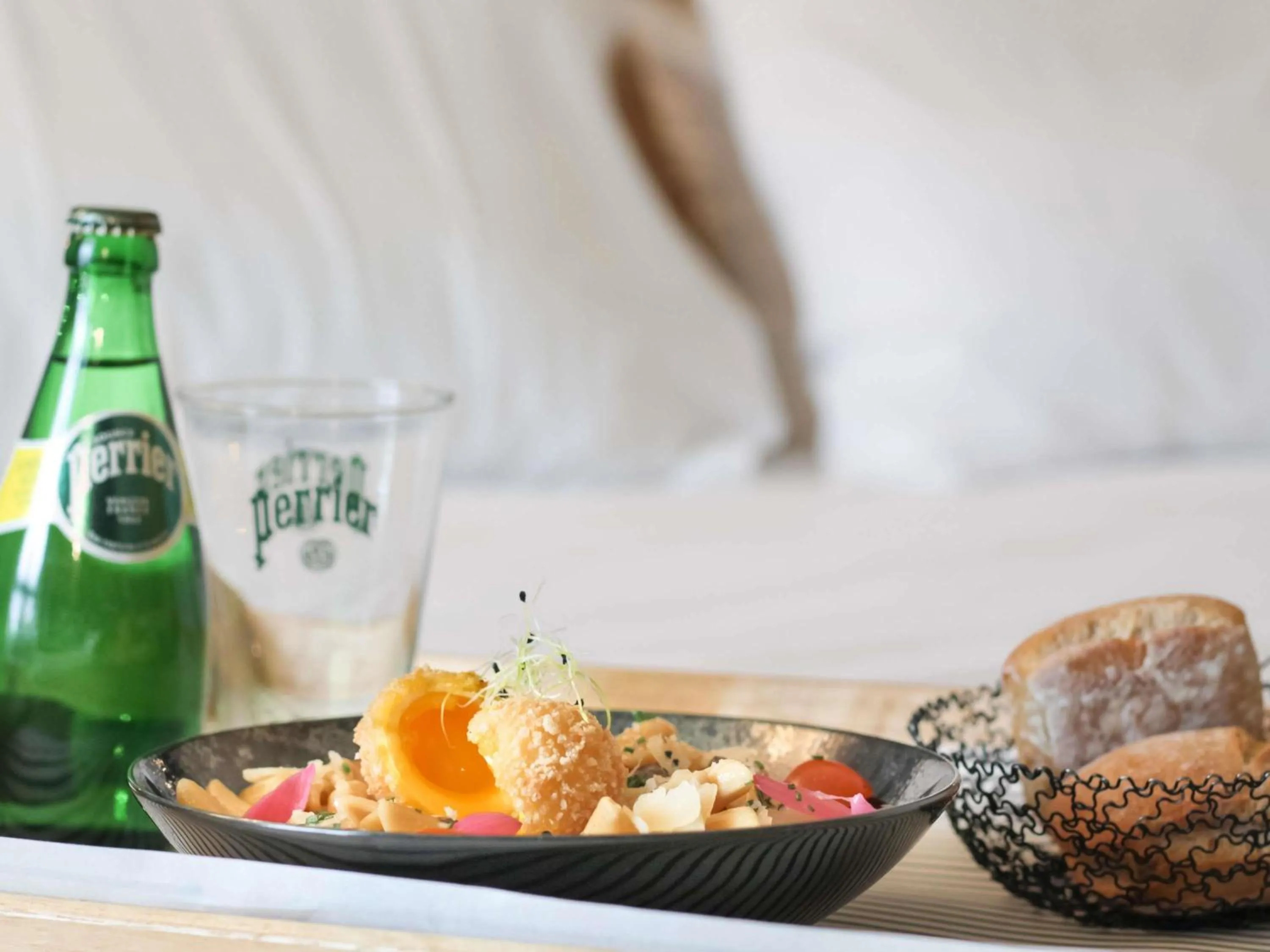 Bedroom in Novotel Narbonne Sud A9/A61