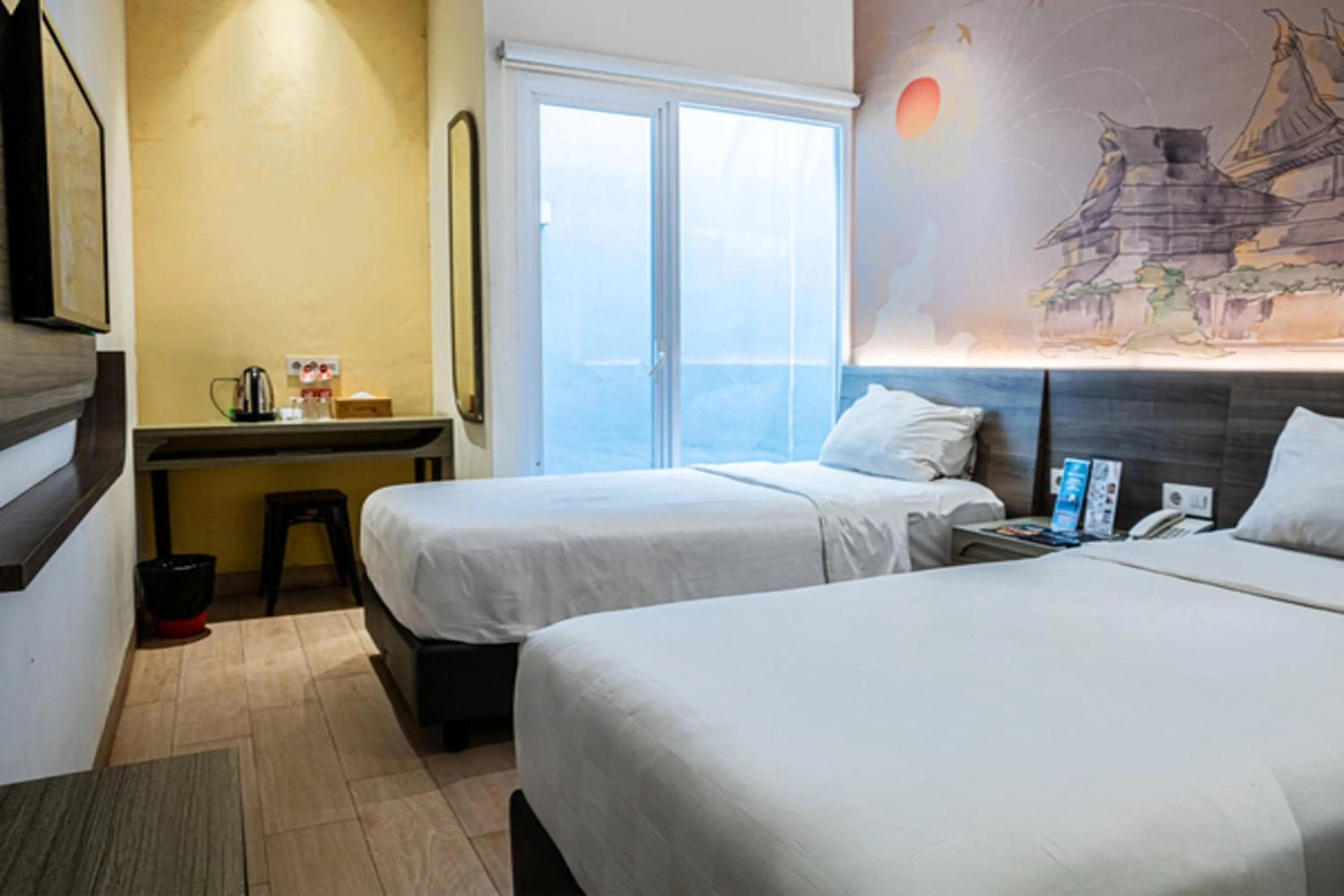 Bed in Hotel 88 Alun Alun Bandung By WH