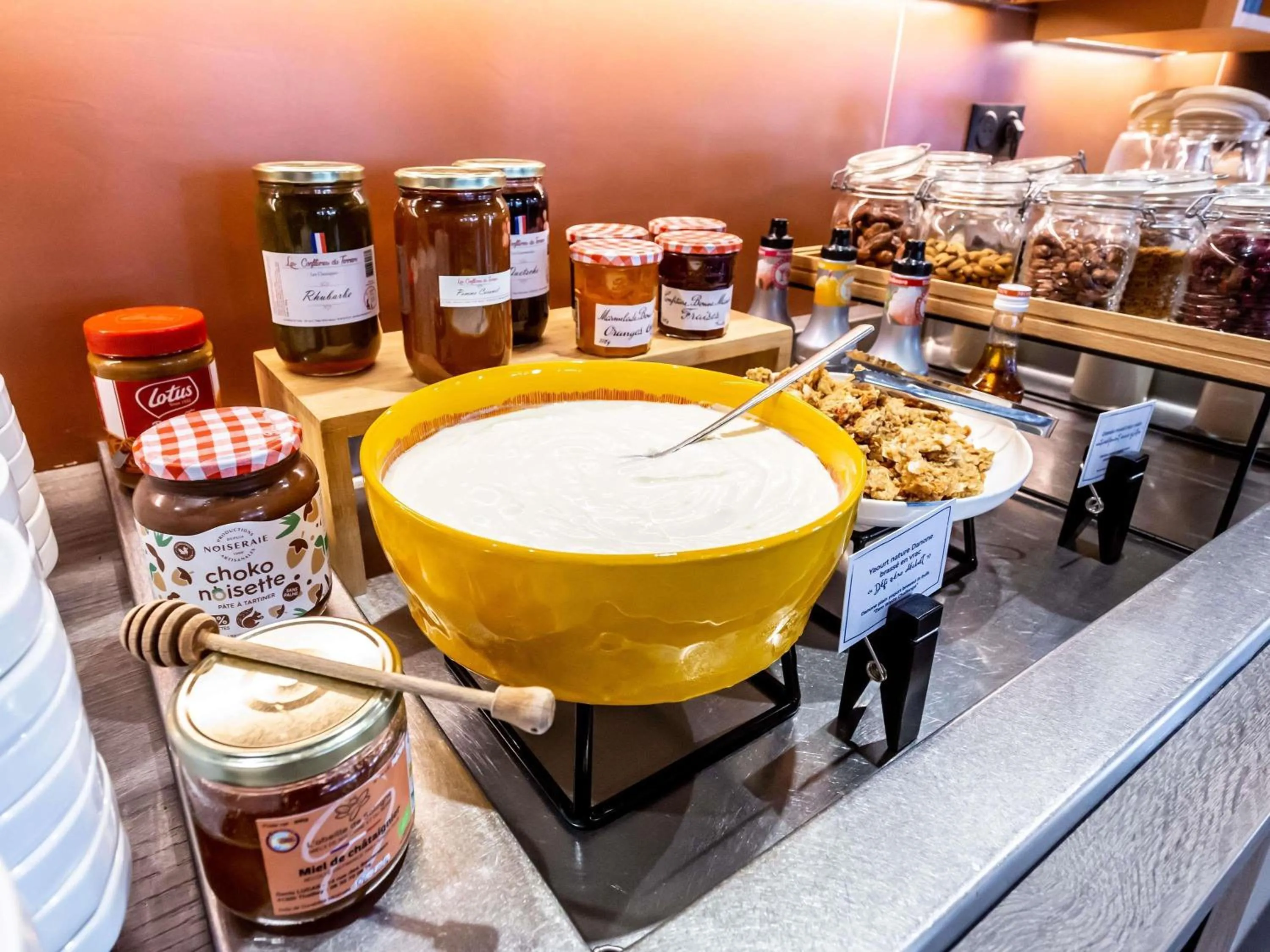 Breakfast in Novotel Bourges