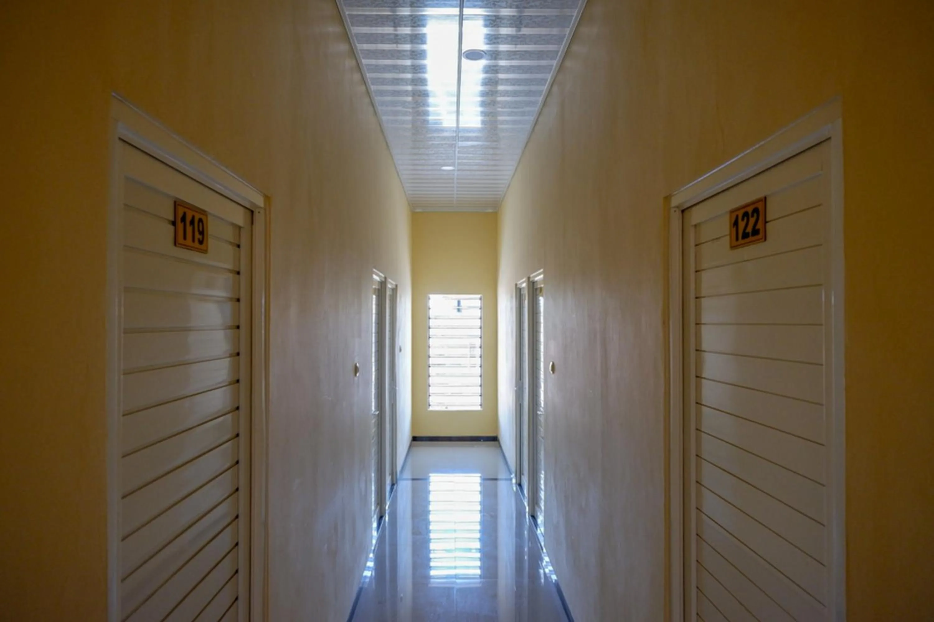 Facade/entrance in RedDoorz Syariah near Alun Alun Pati