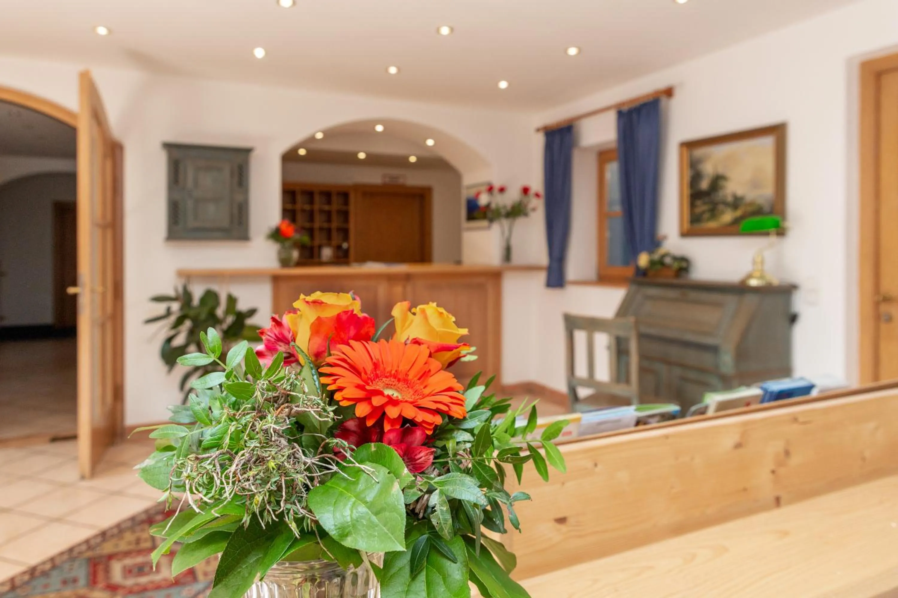 Lobby or reception in Hotel Landgasthof Schöntag