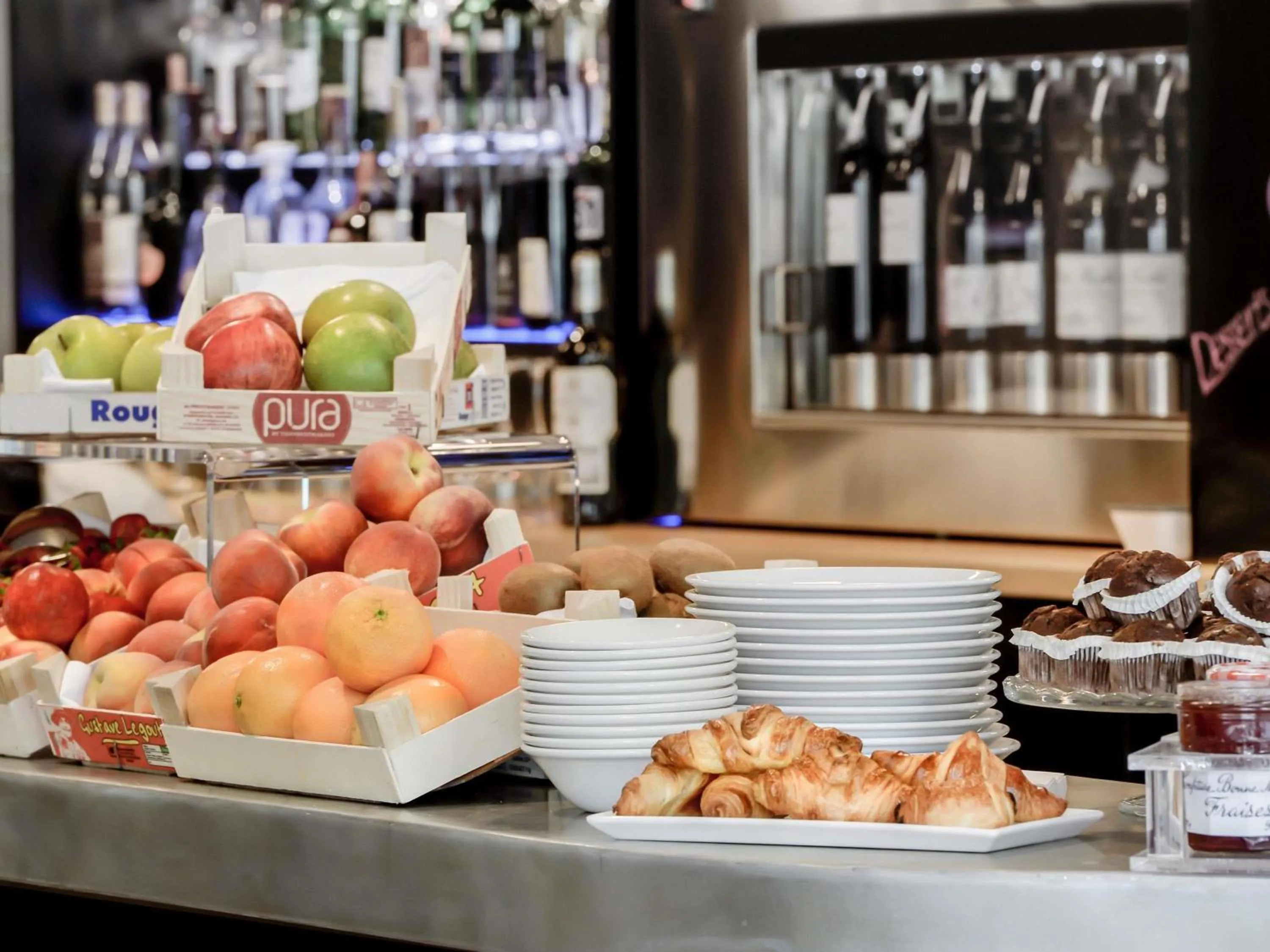Breakfast in Novotel Caen Côte de Nacre