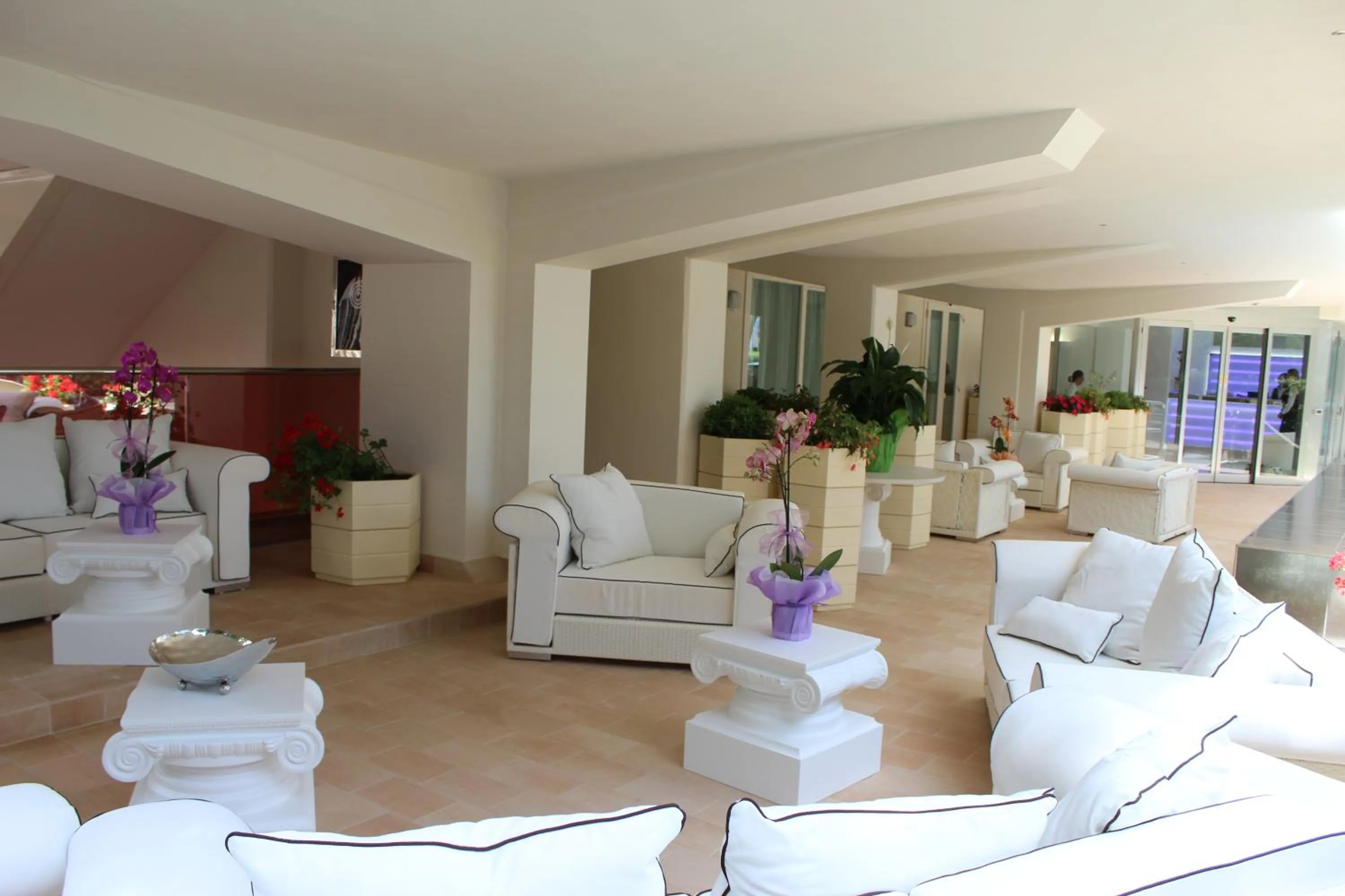 Seating area in Boutique Hotel Paradiso Bovelacci