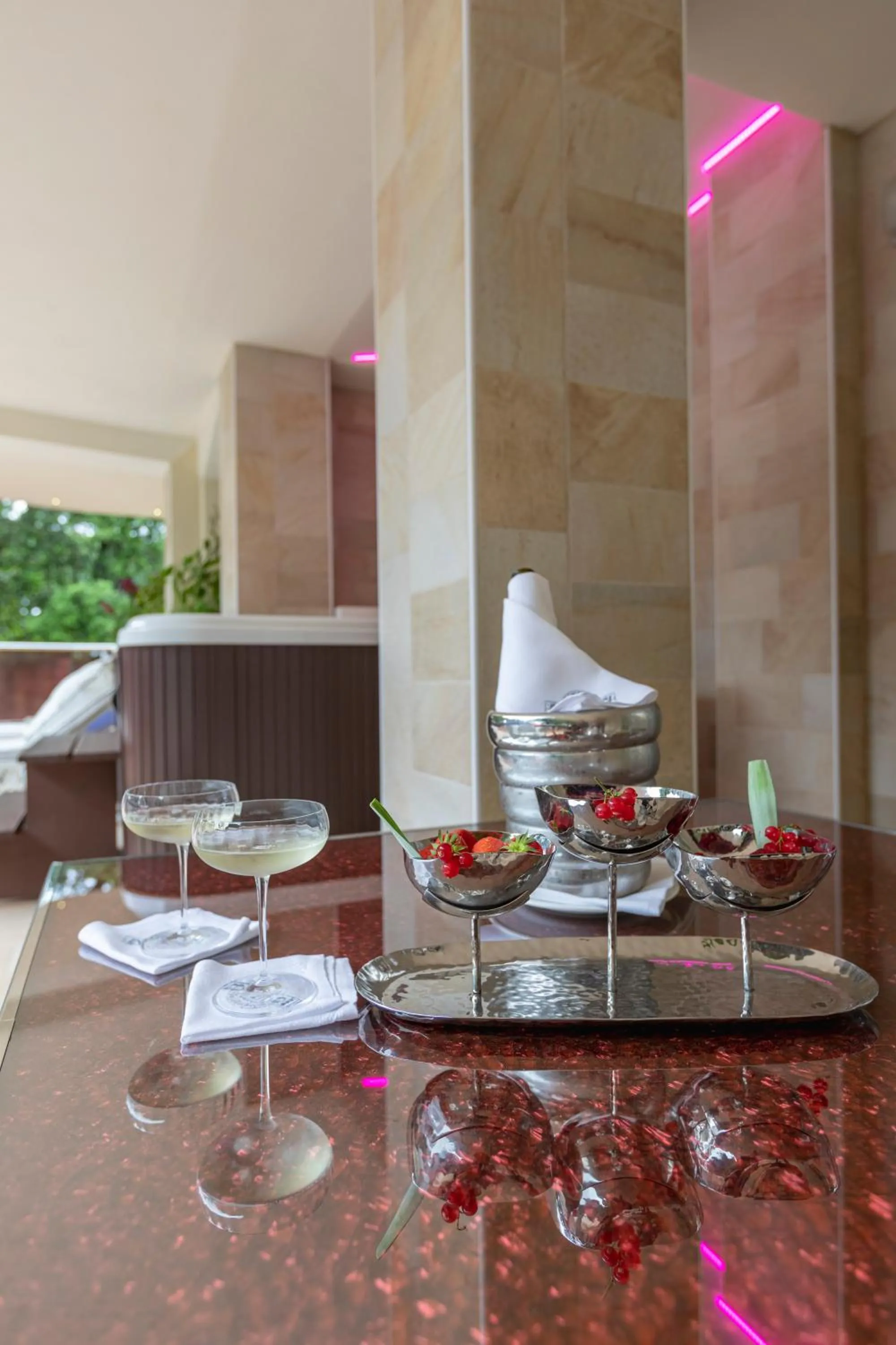 Living room in Boutique Hotel Paradiso Bovelacci