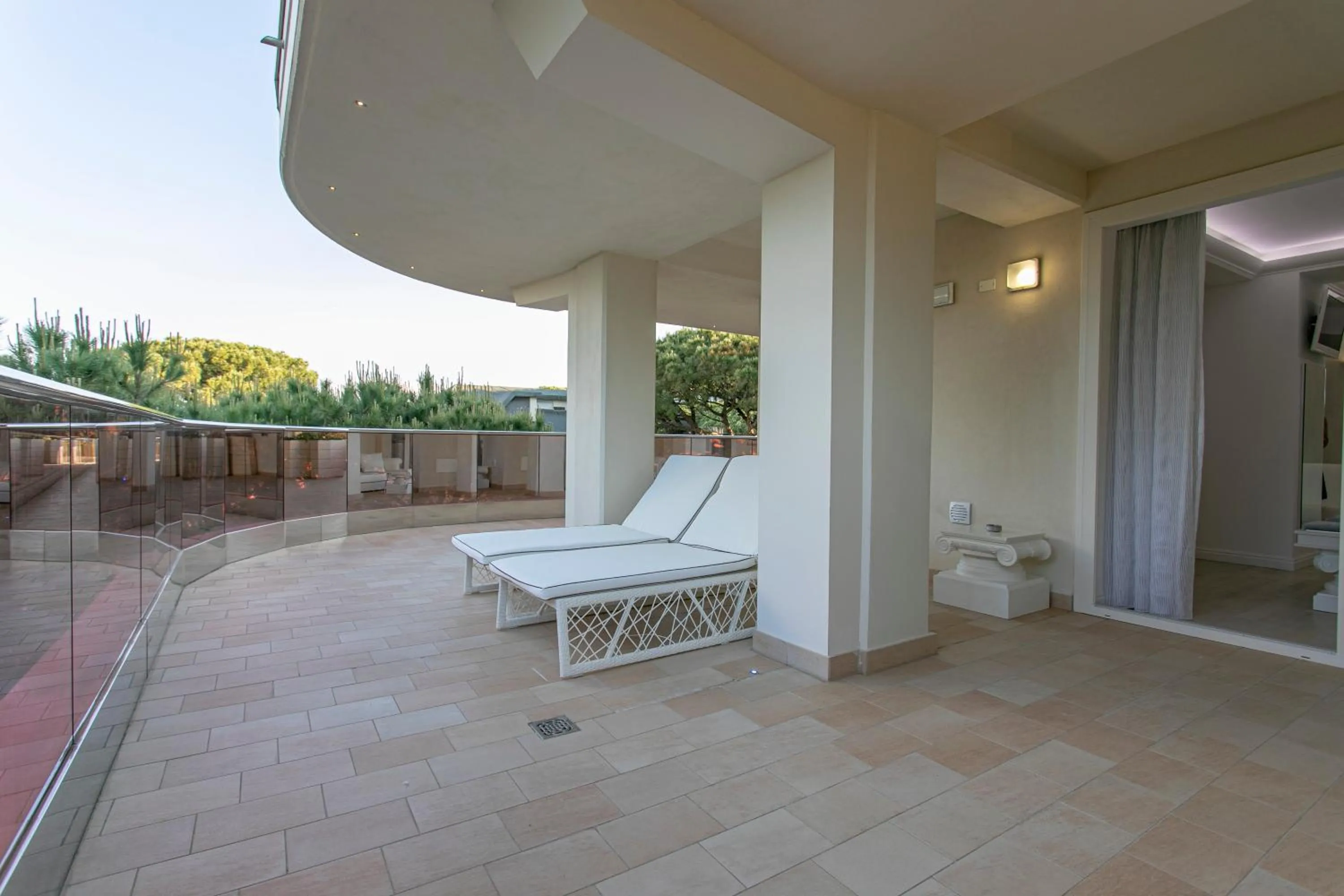 Balcony/Terrace in Boutique Hotel Paradiso Bovelacci