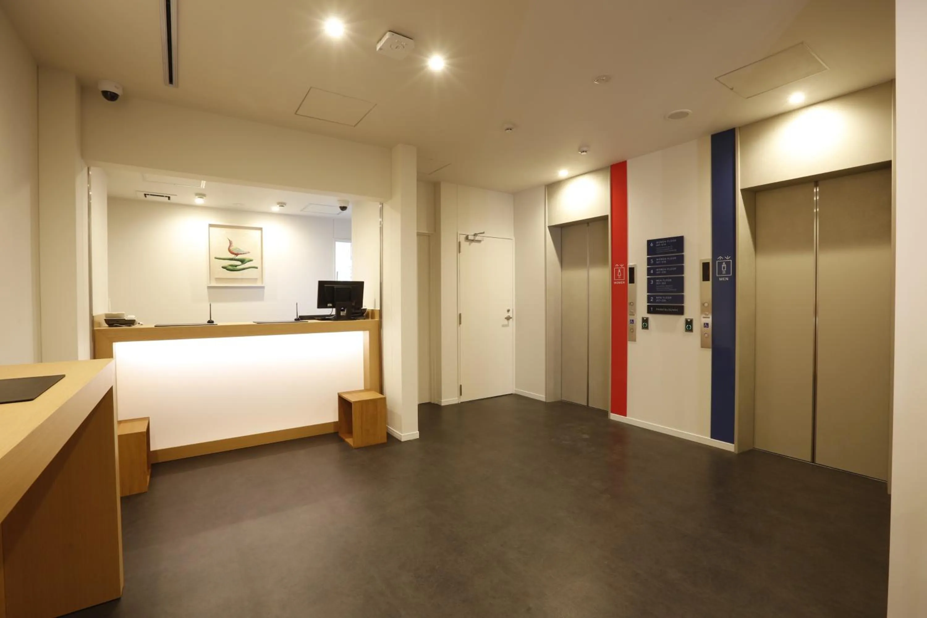 Lobby or reception in Grand Cabin Tenjin Minami