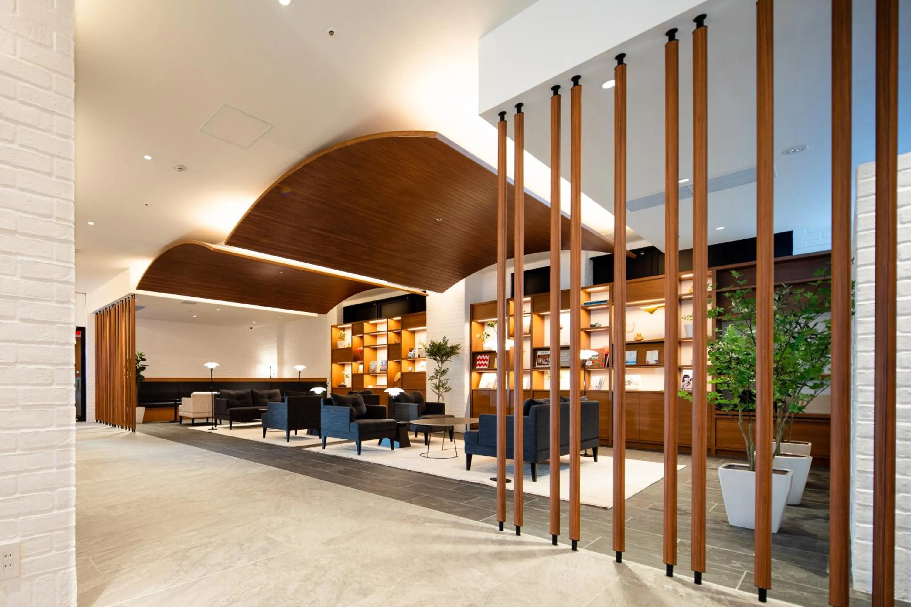 Communal lounge/ TV room in Via Inn Prime Hiroshima Shinkansenguchi