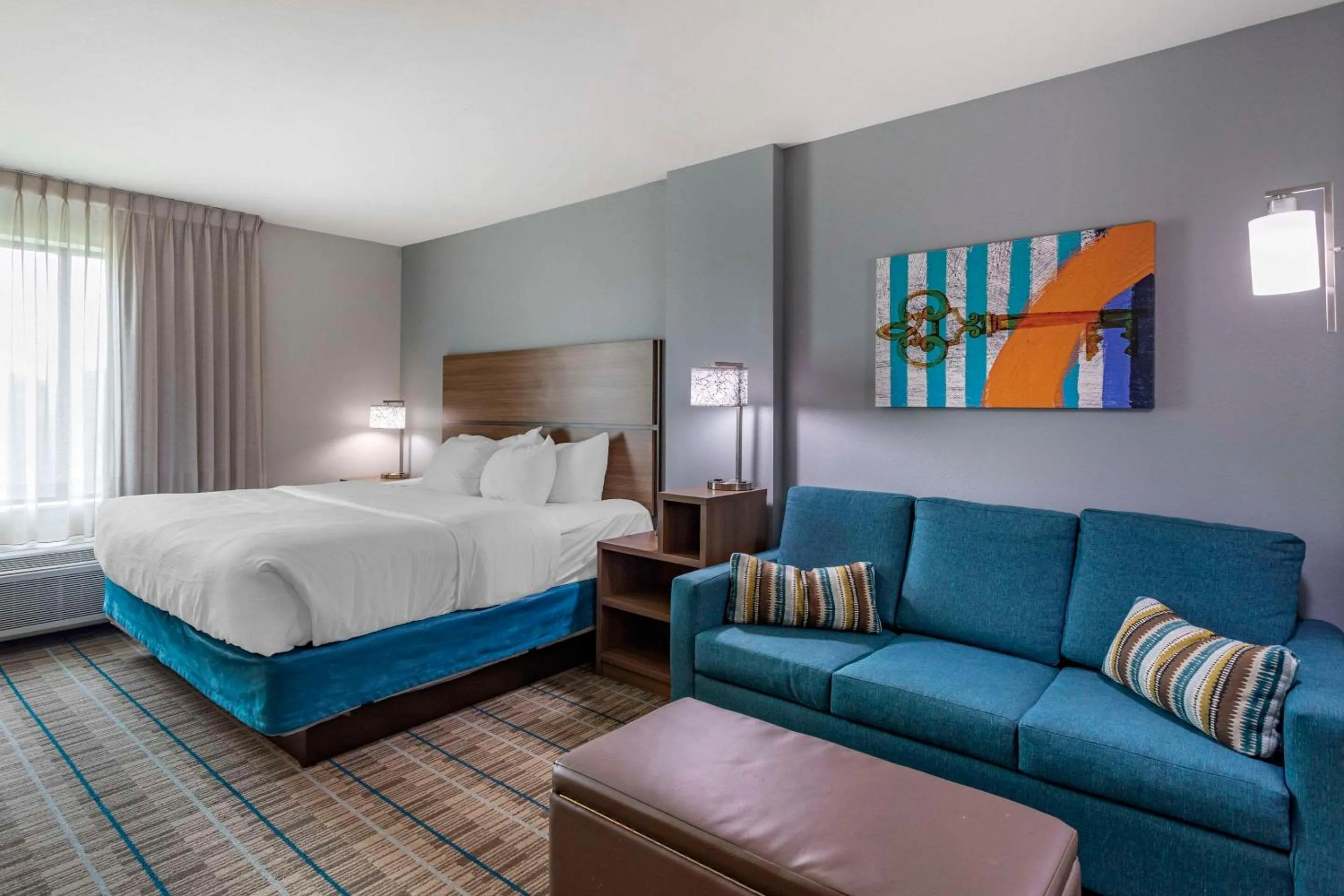 Bedroom, Bed in MainStay Suites Bowling Green North