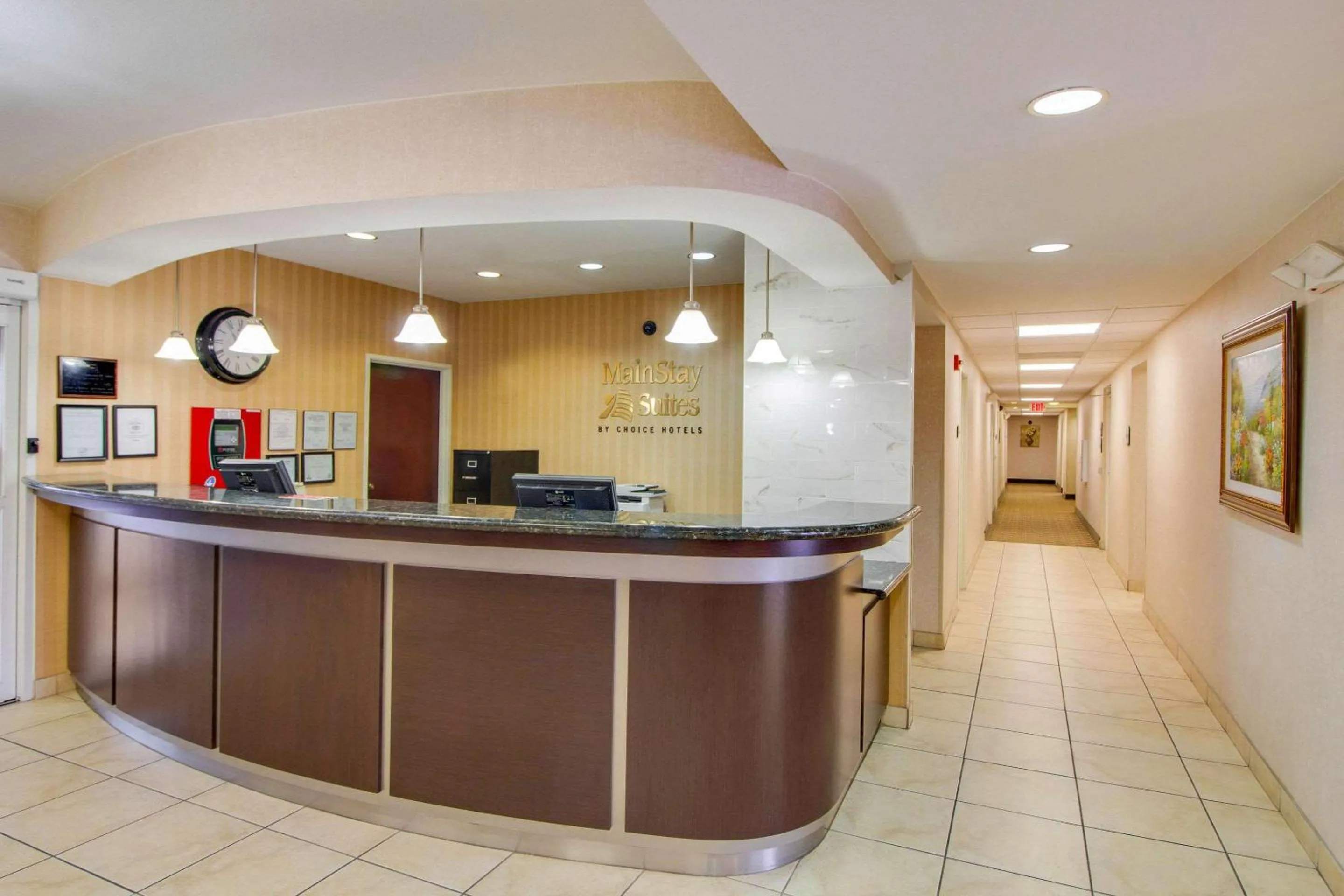 Lobby or reception in MainStay Suites Texas Medical Center-Reliant Park