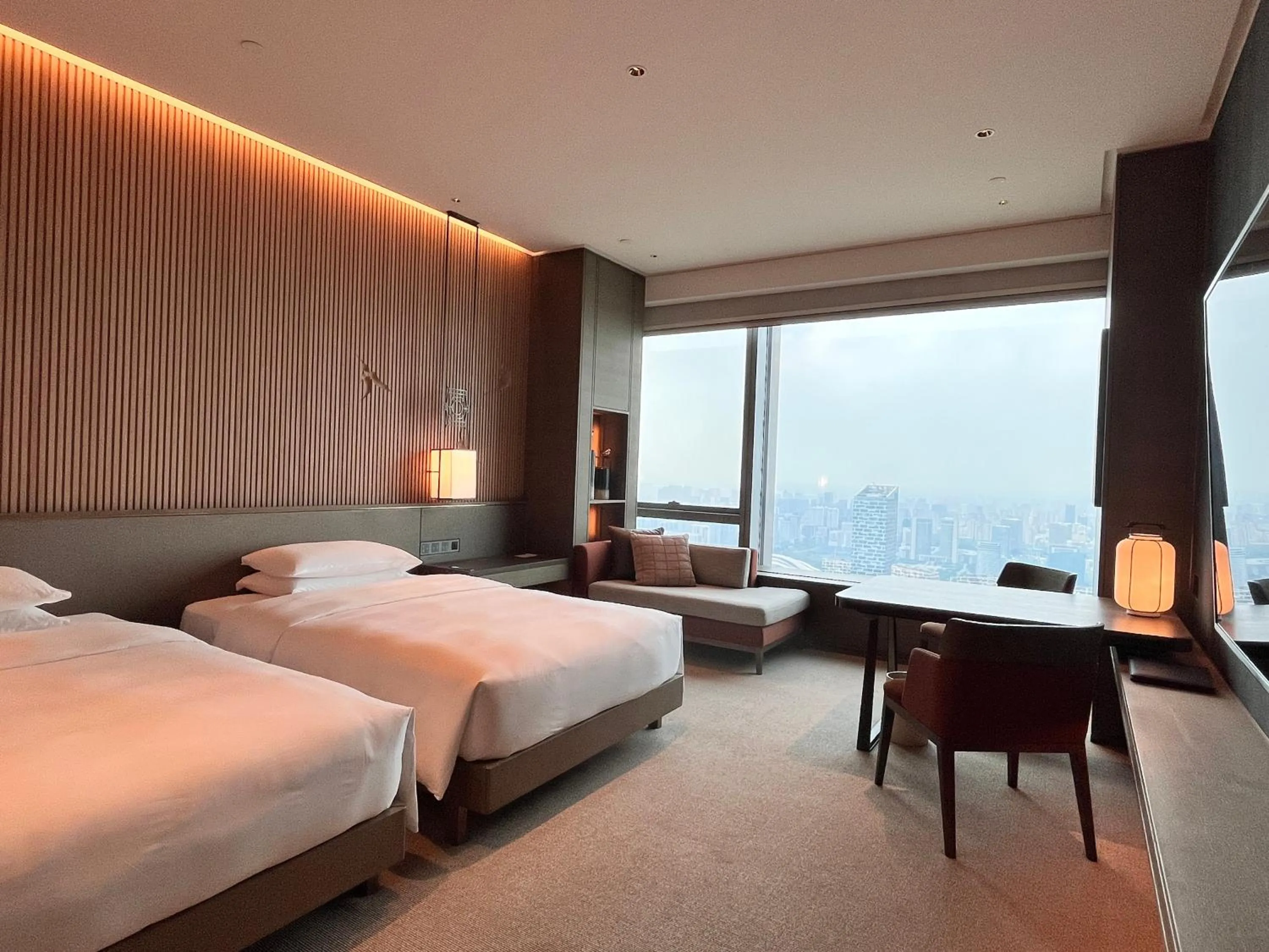 Bed in Grand Hyatt Hefei