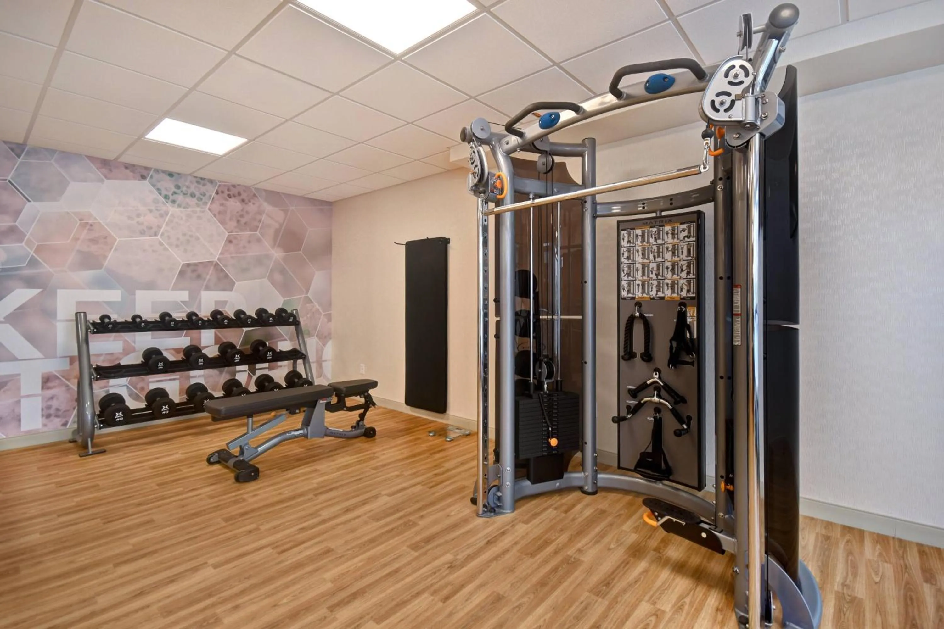 Fitness centre/facilities in SpringHill Suites by Marriott Holland