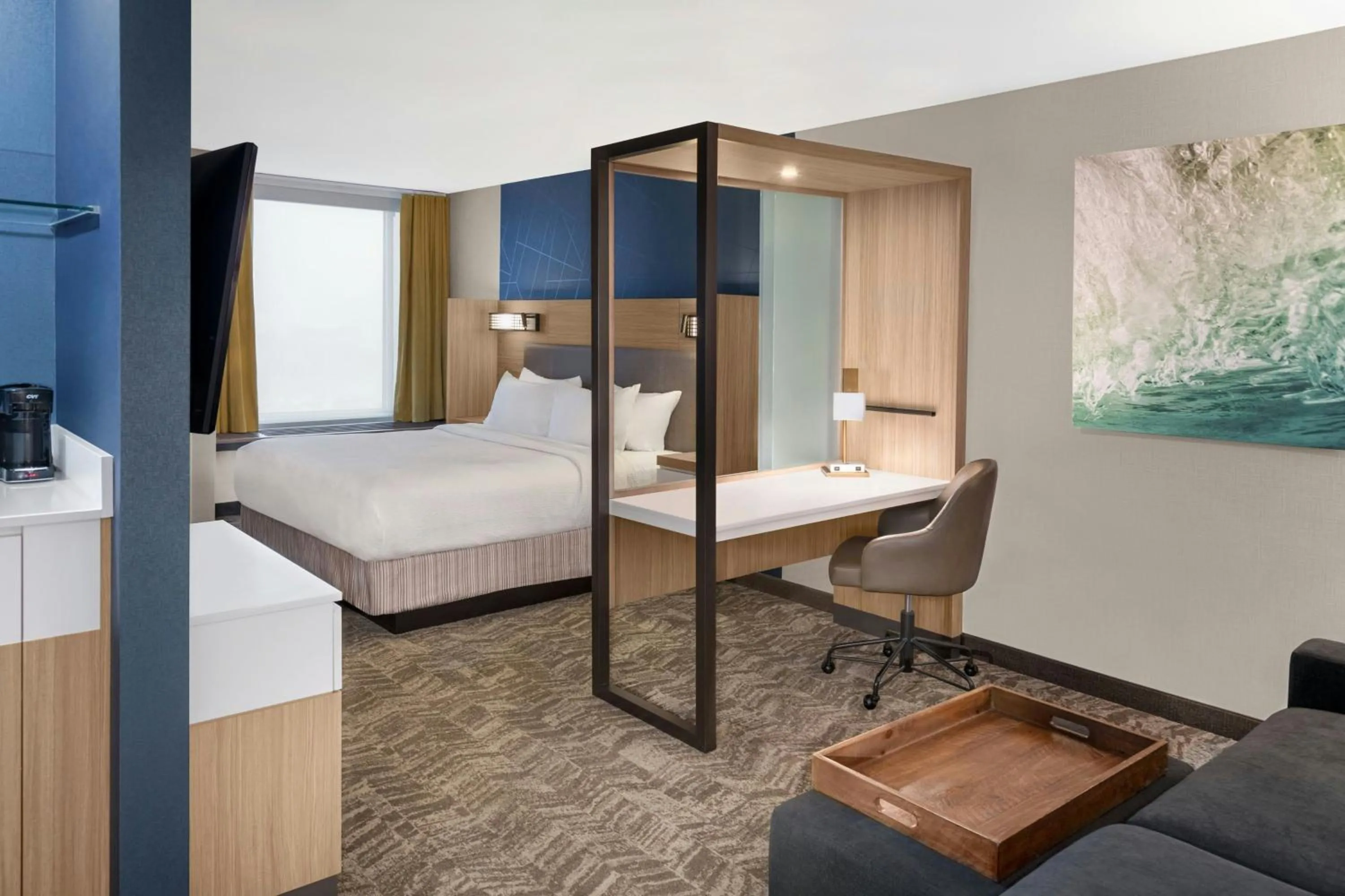 Bedroom, Bed in SpringHill Suites by Marriott Holland