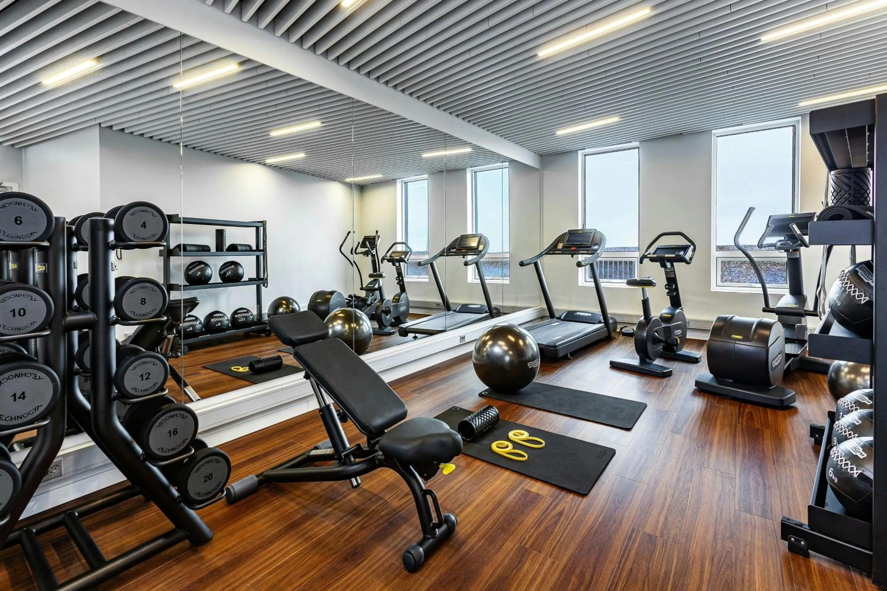 Fitness centre/facilities in Courtyard by Marriott Reykjavik Keflavik Airport