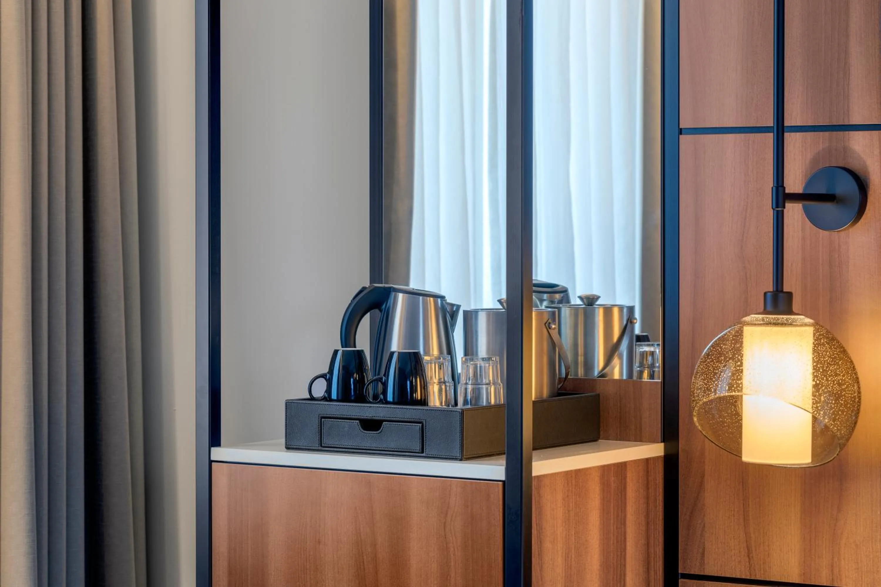 Coffee/tea facilities in AC Hotel by Marriott Stockholm Ulriksdal