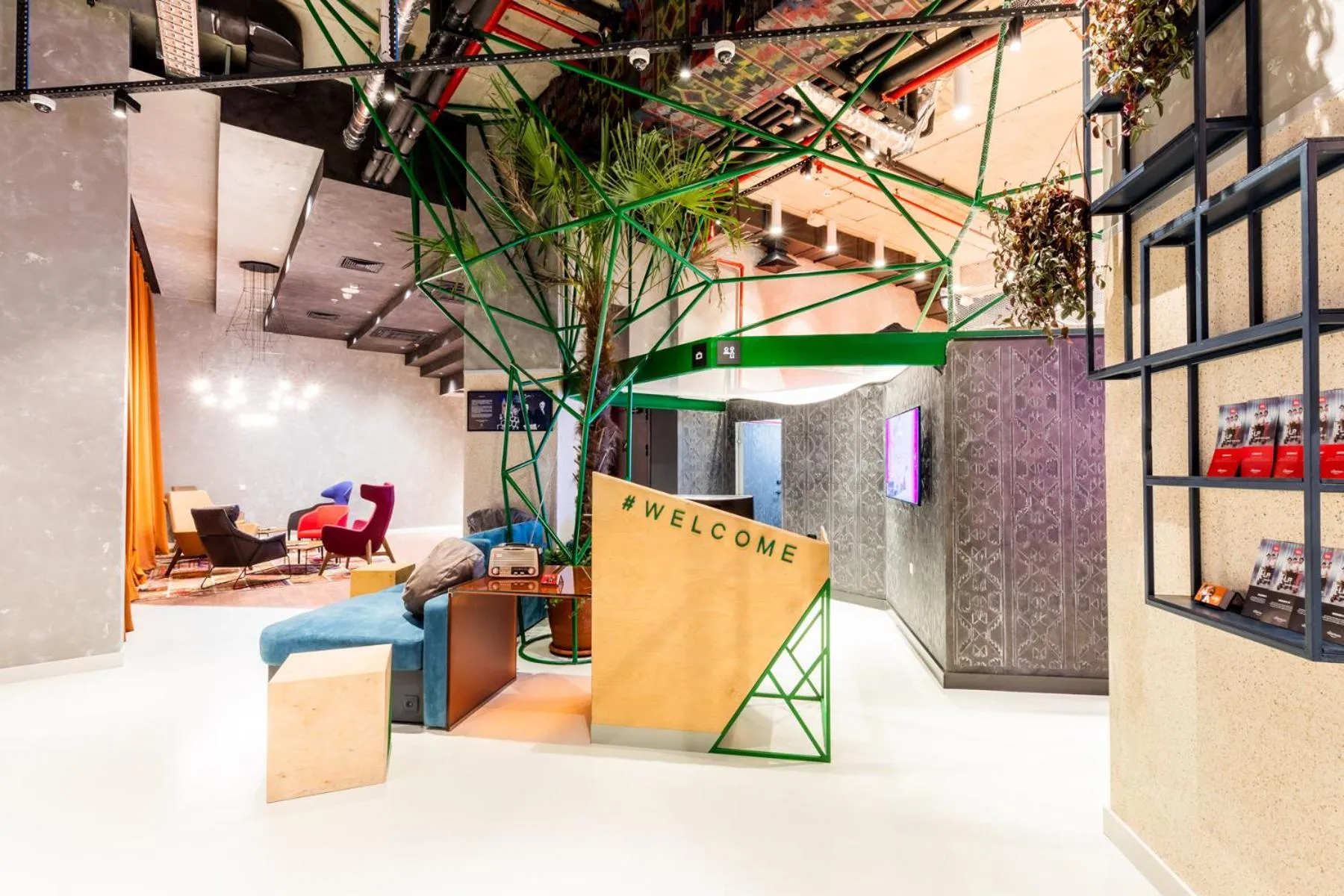 Lobby or reception in ibis Tbilisi Stadium