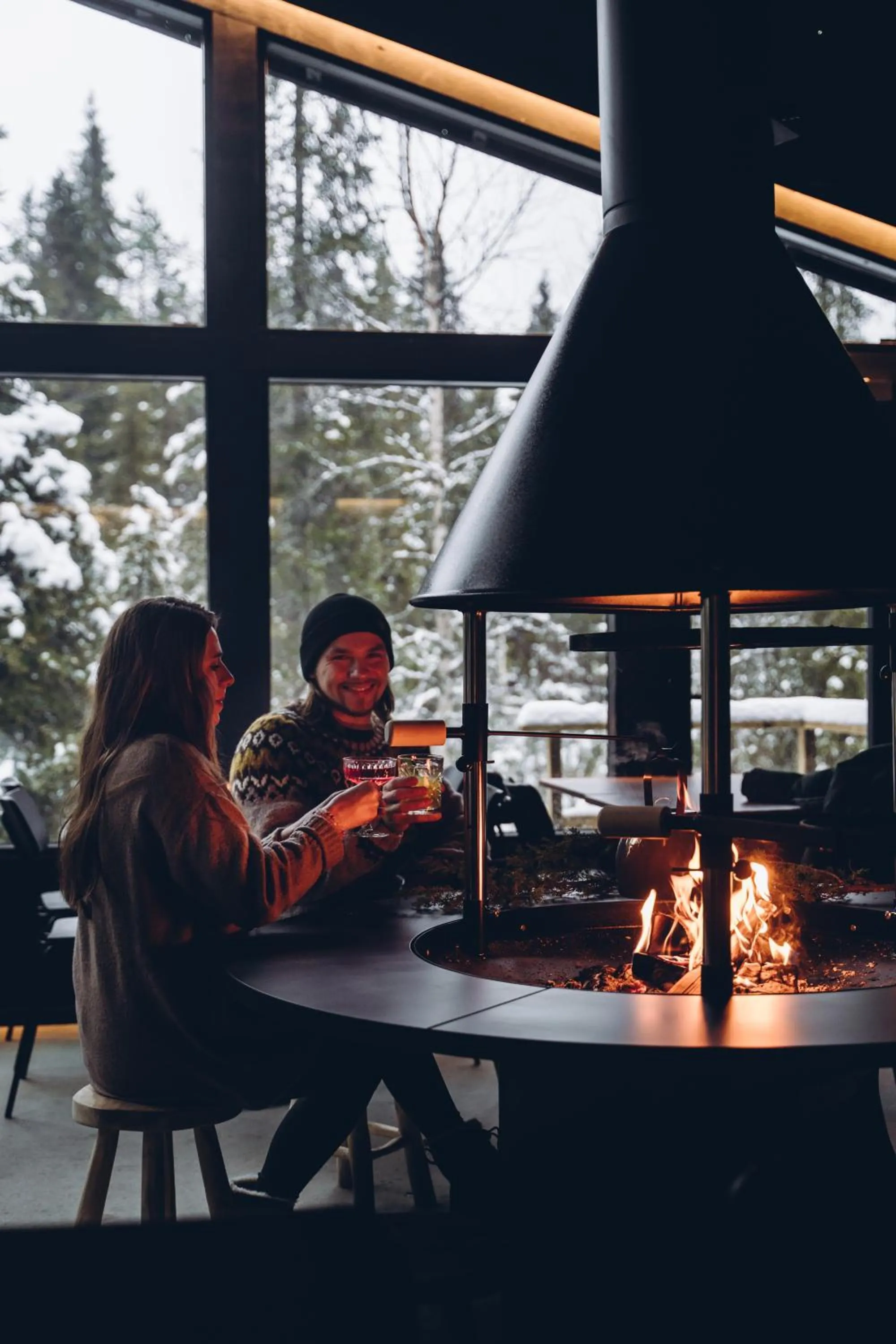 Restaurant/places to eat in Magical Pond Nature Igloos