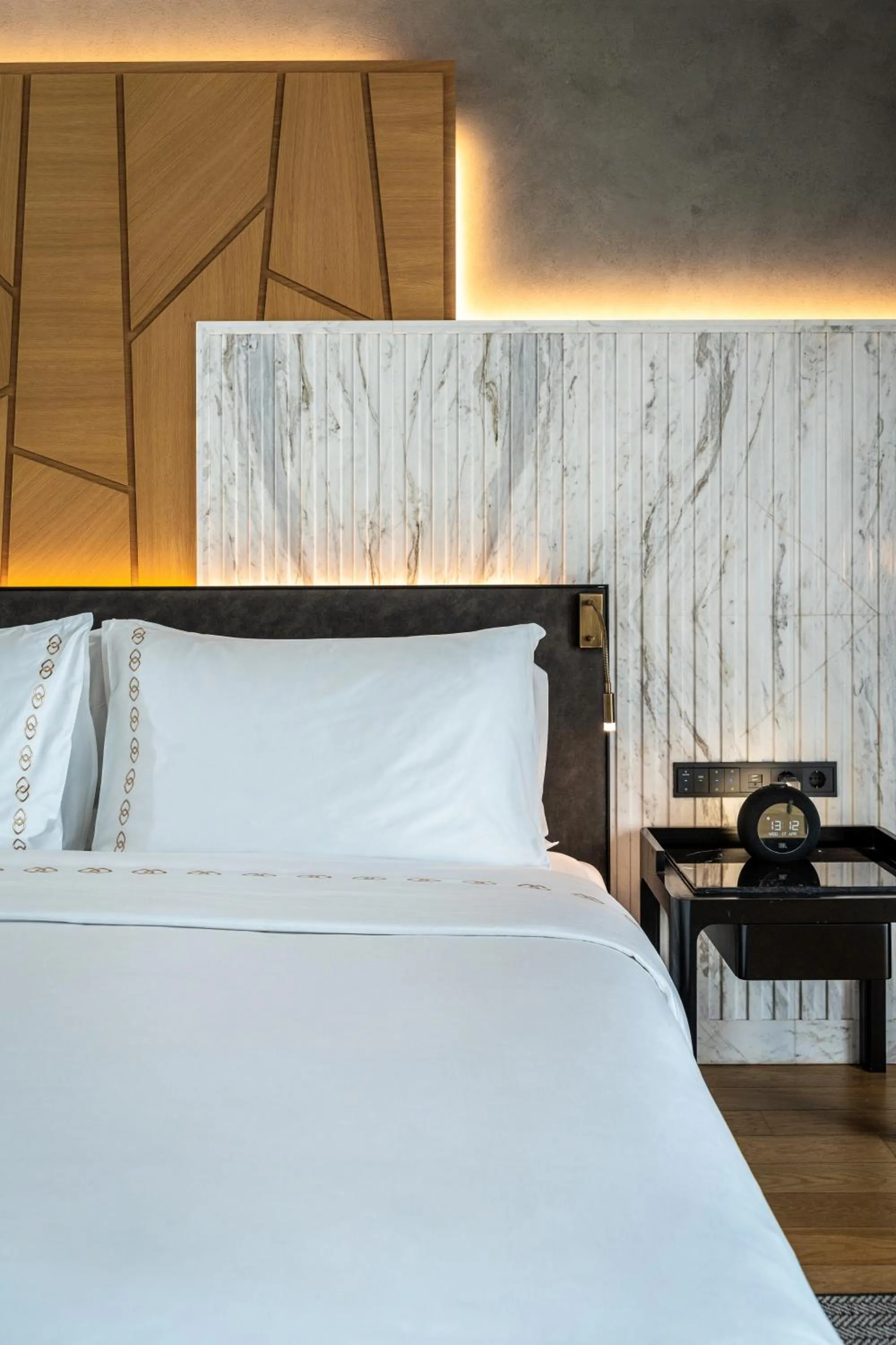 Bed in Sofitel Istanbul Taksim