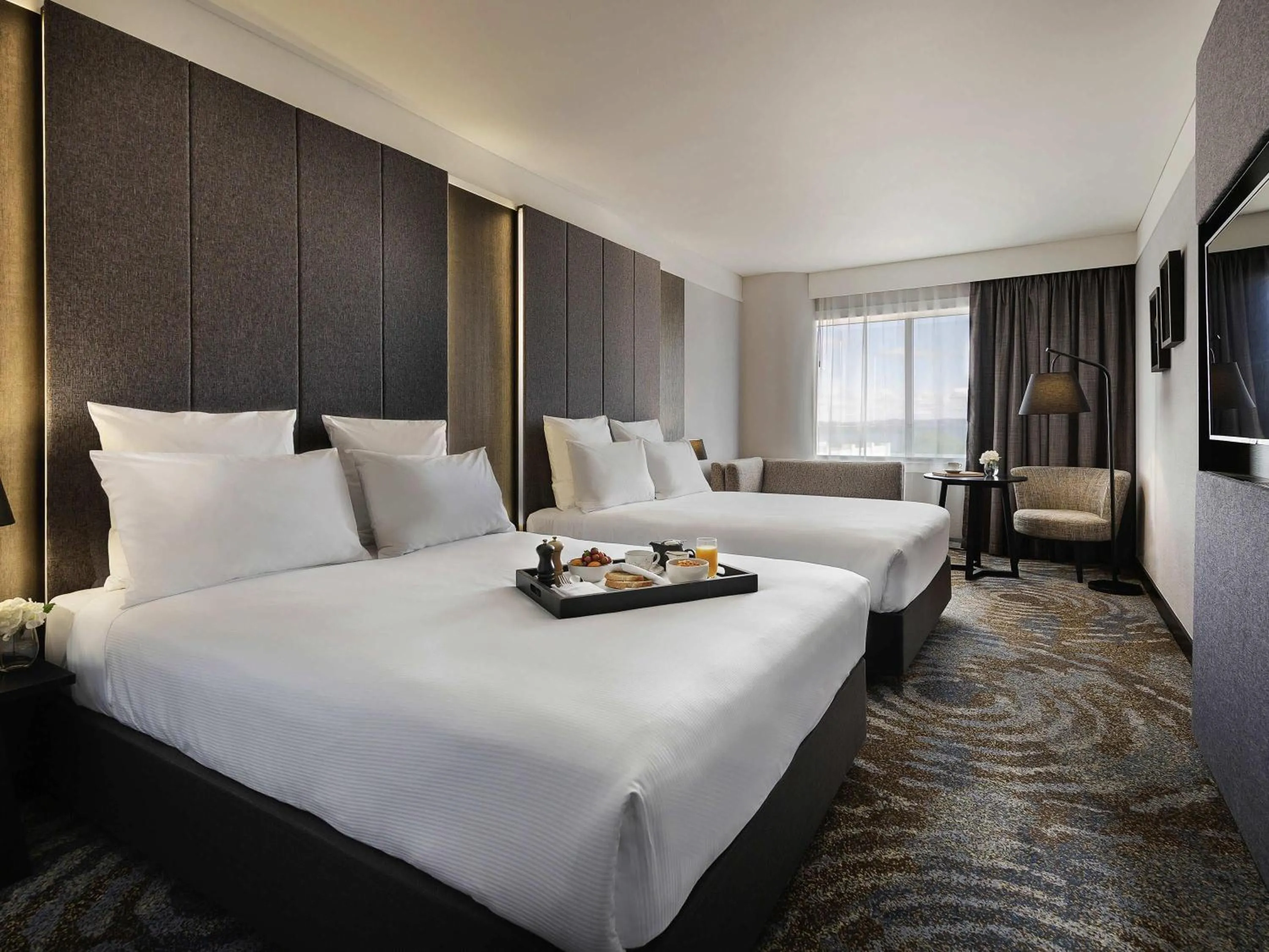 Bedroom, Bed in Pullman Rotorua