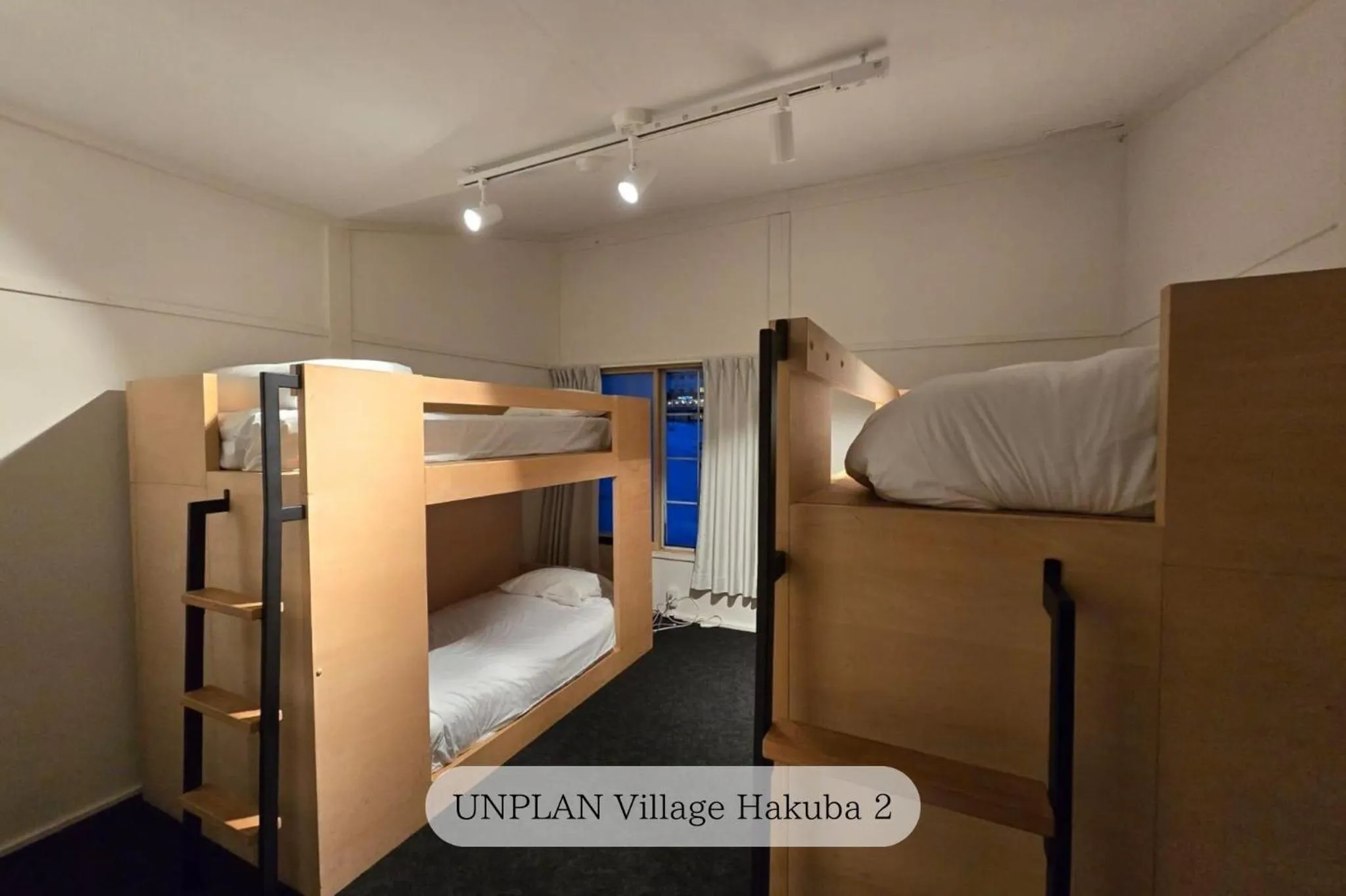 Bed in UNPLAN Village Hakuba