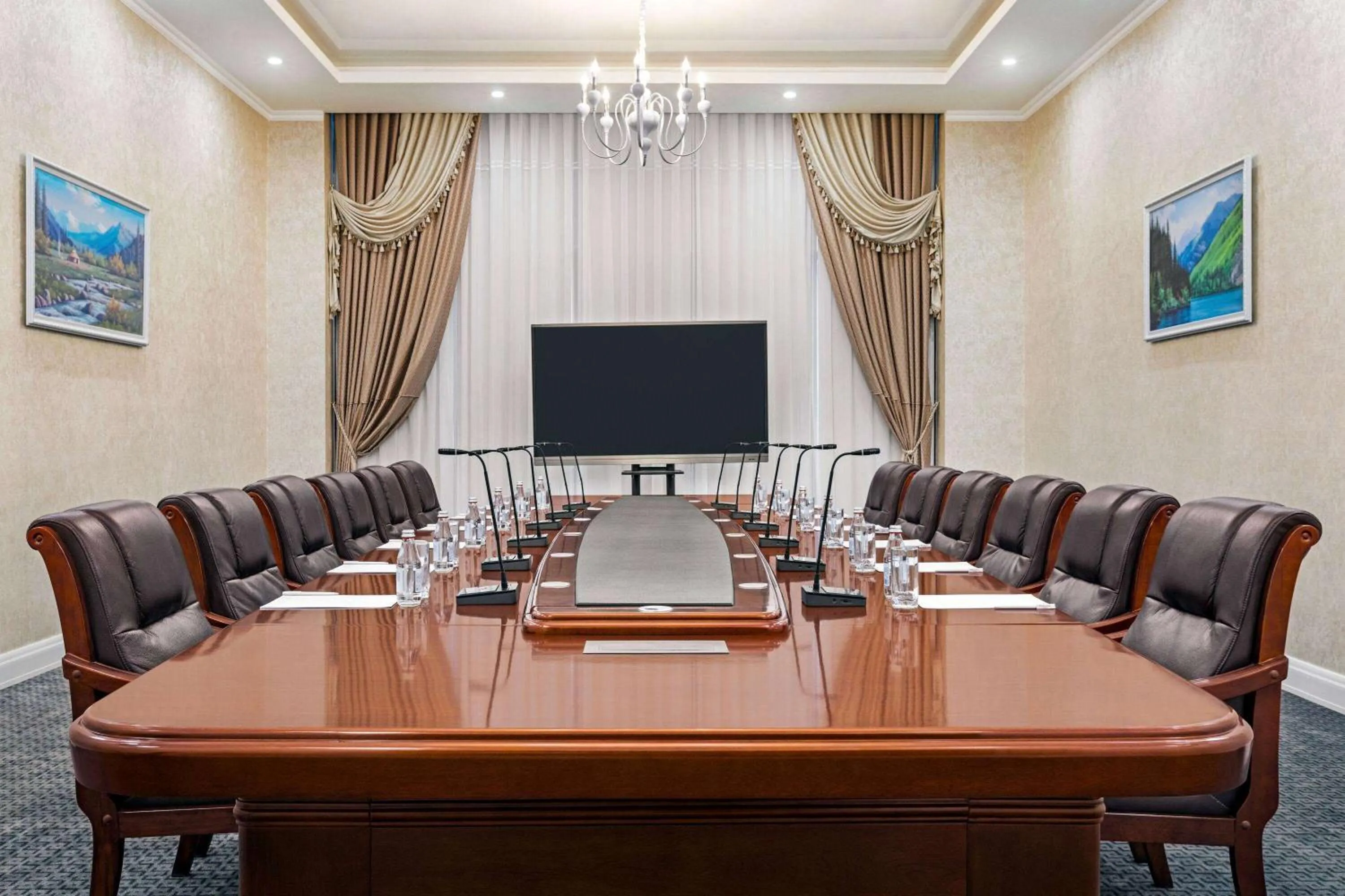 Meeting/conference room in Ramada by Wyndham Shymkent