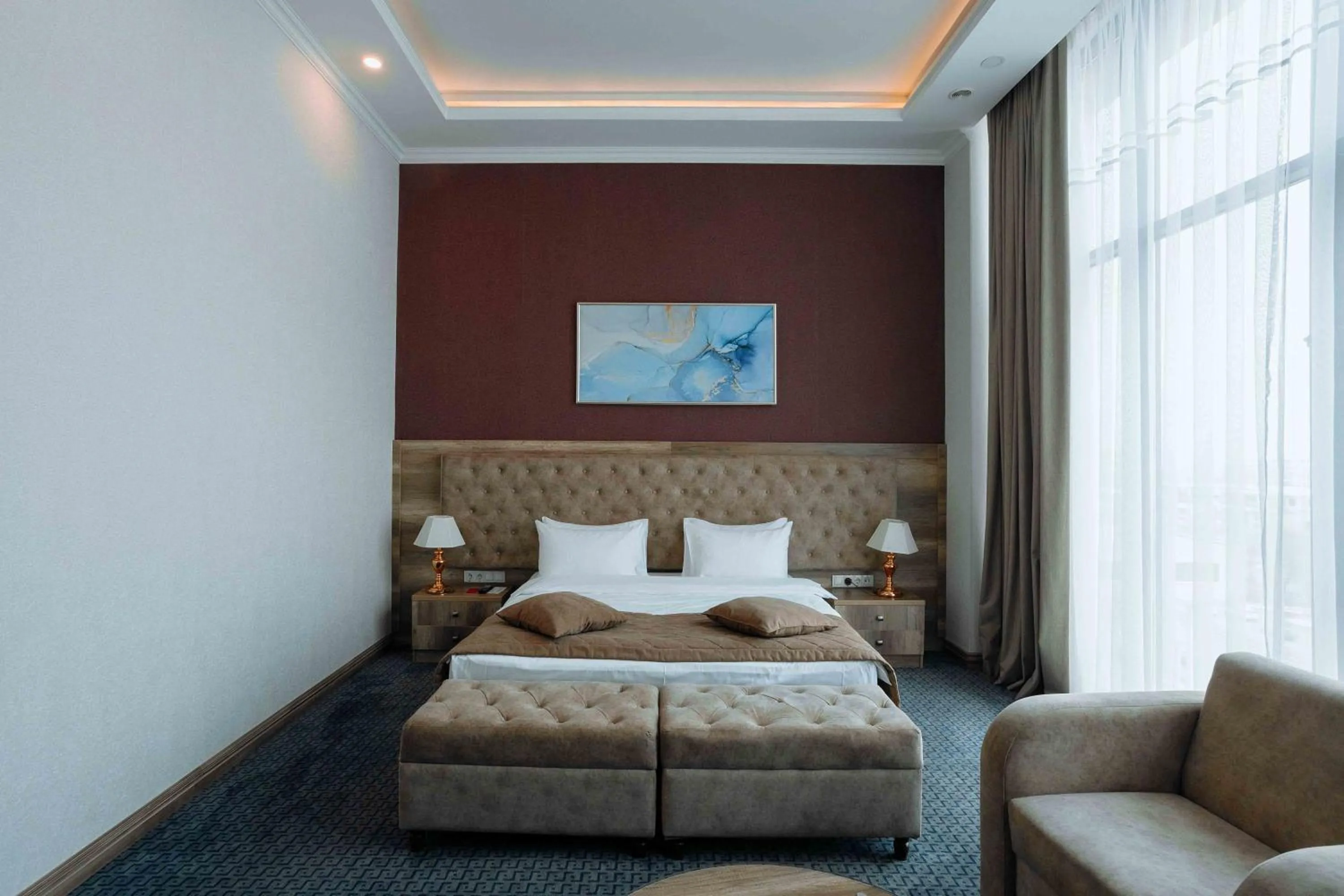 Bed in Ramada by Wyndham Shymkent