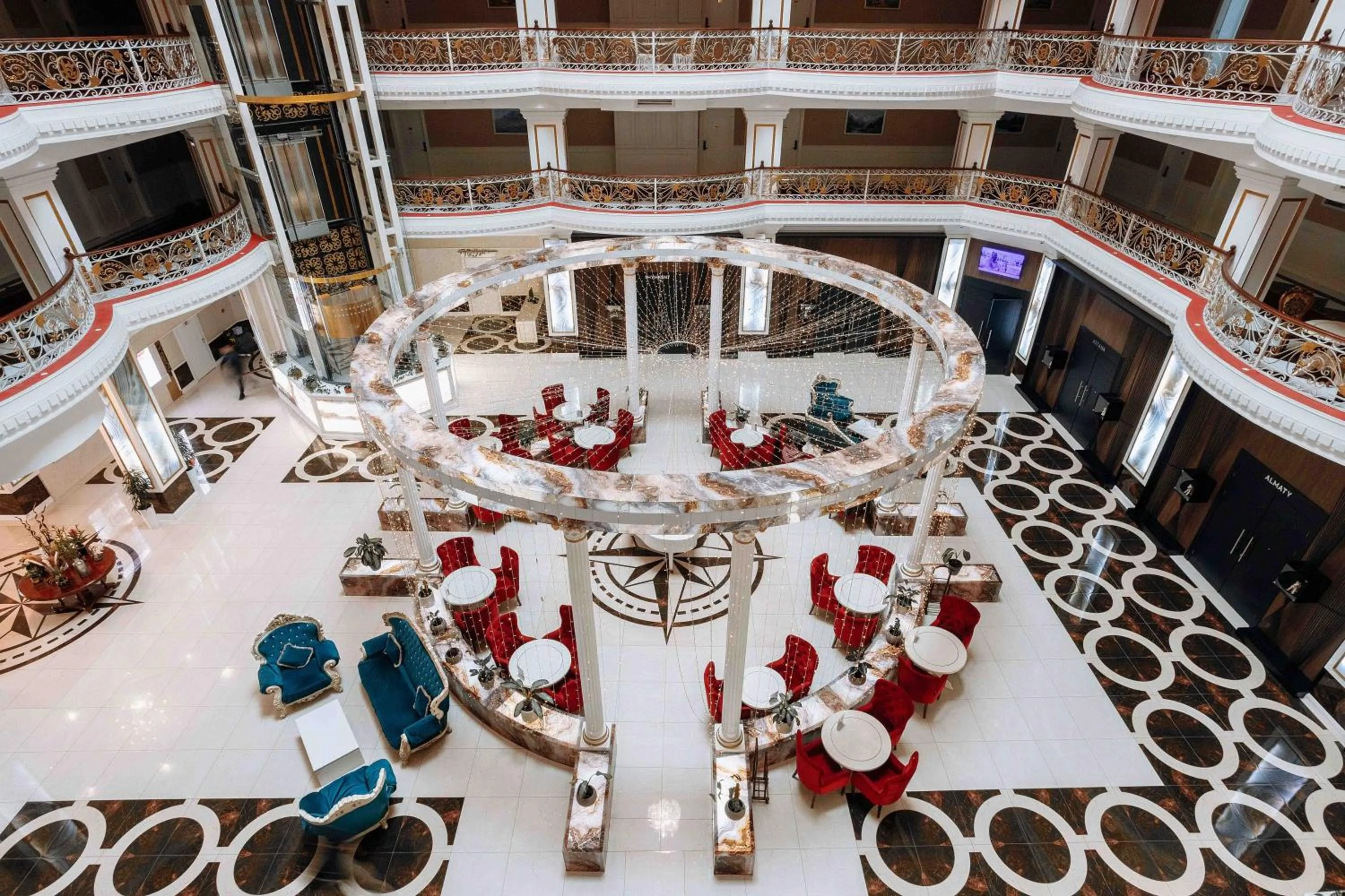 Lobby or reception in Ramada by Wyndham Shymkent