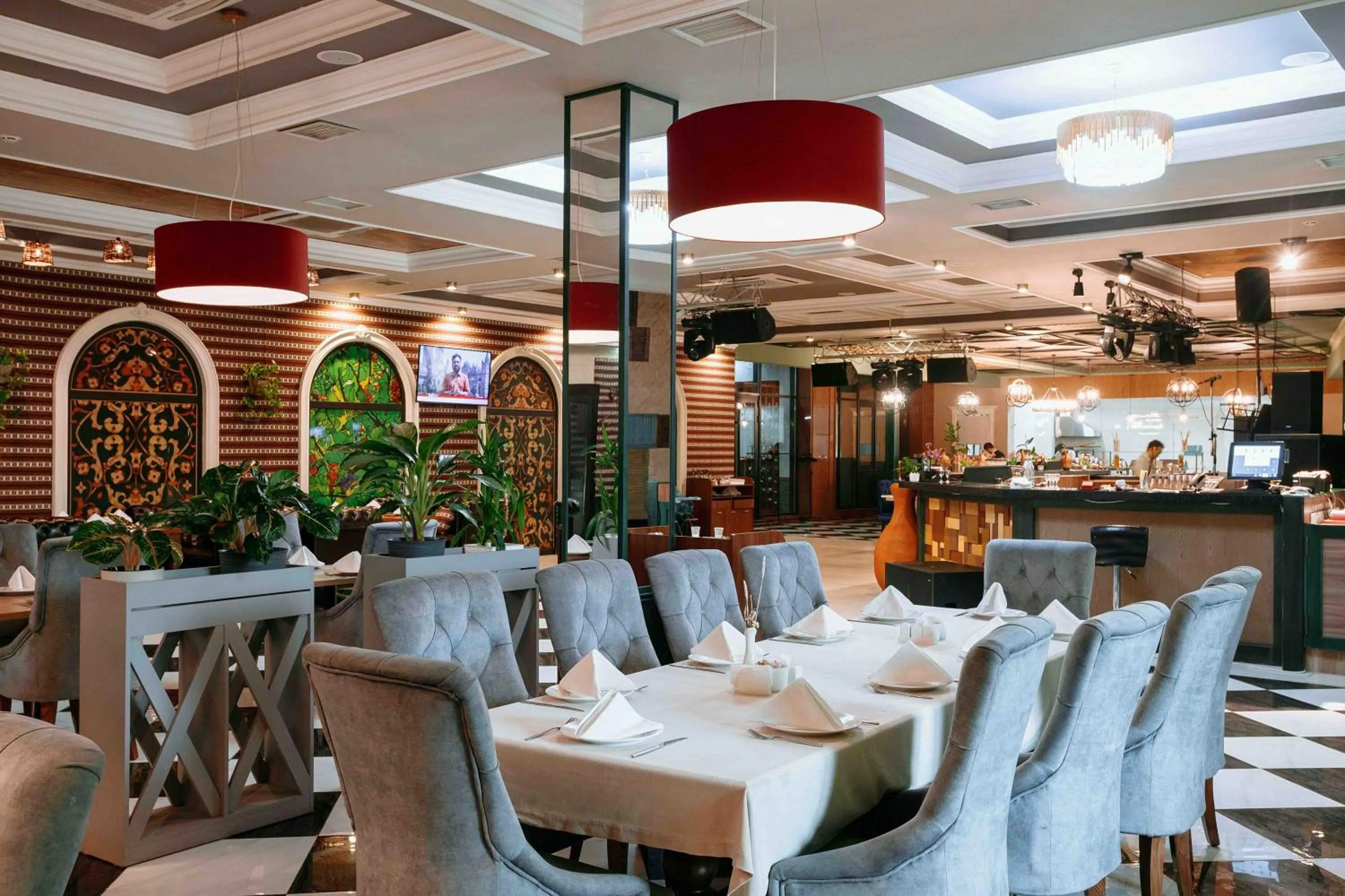 Restaurant/places to eat in Ramada by Wyndham Shymkent