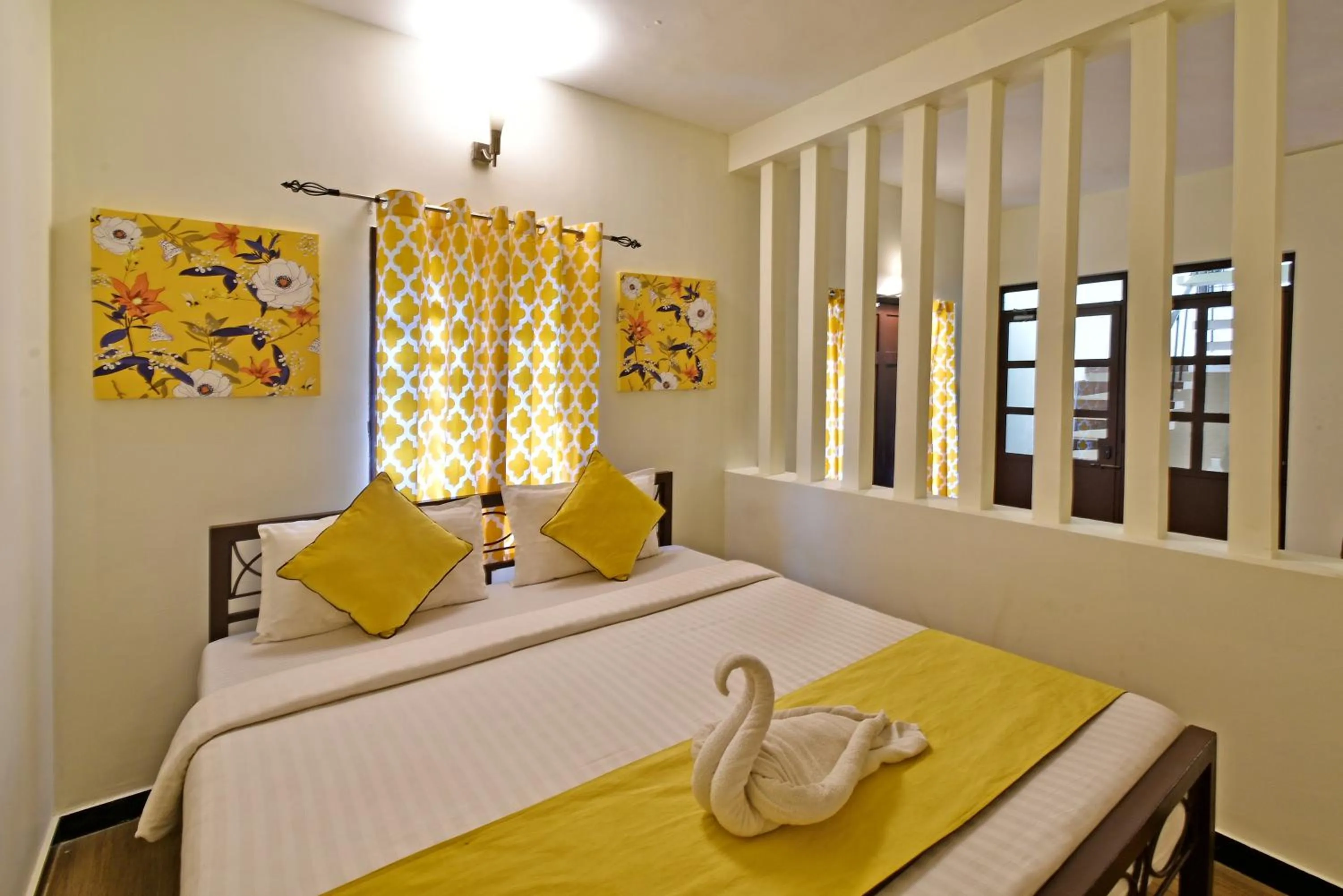 Bed in Poppys Olive de' villa