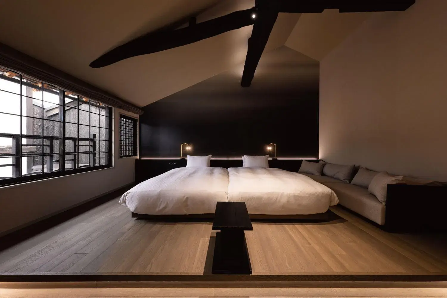 Standard Twin Room with Sea View - single occupancy in Tomonoura Shiomachi Hotel Standard Twin Room with Sea View - single occupancy in Tomonoura Shiomachi Hotel