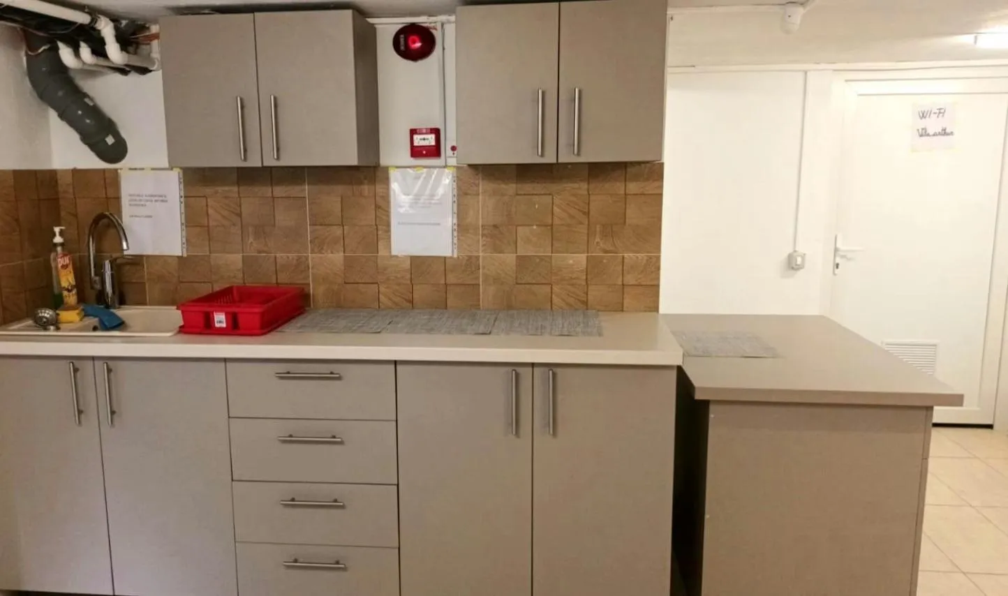 Kitchen or kitchenette in Vila Arthur