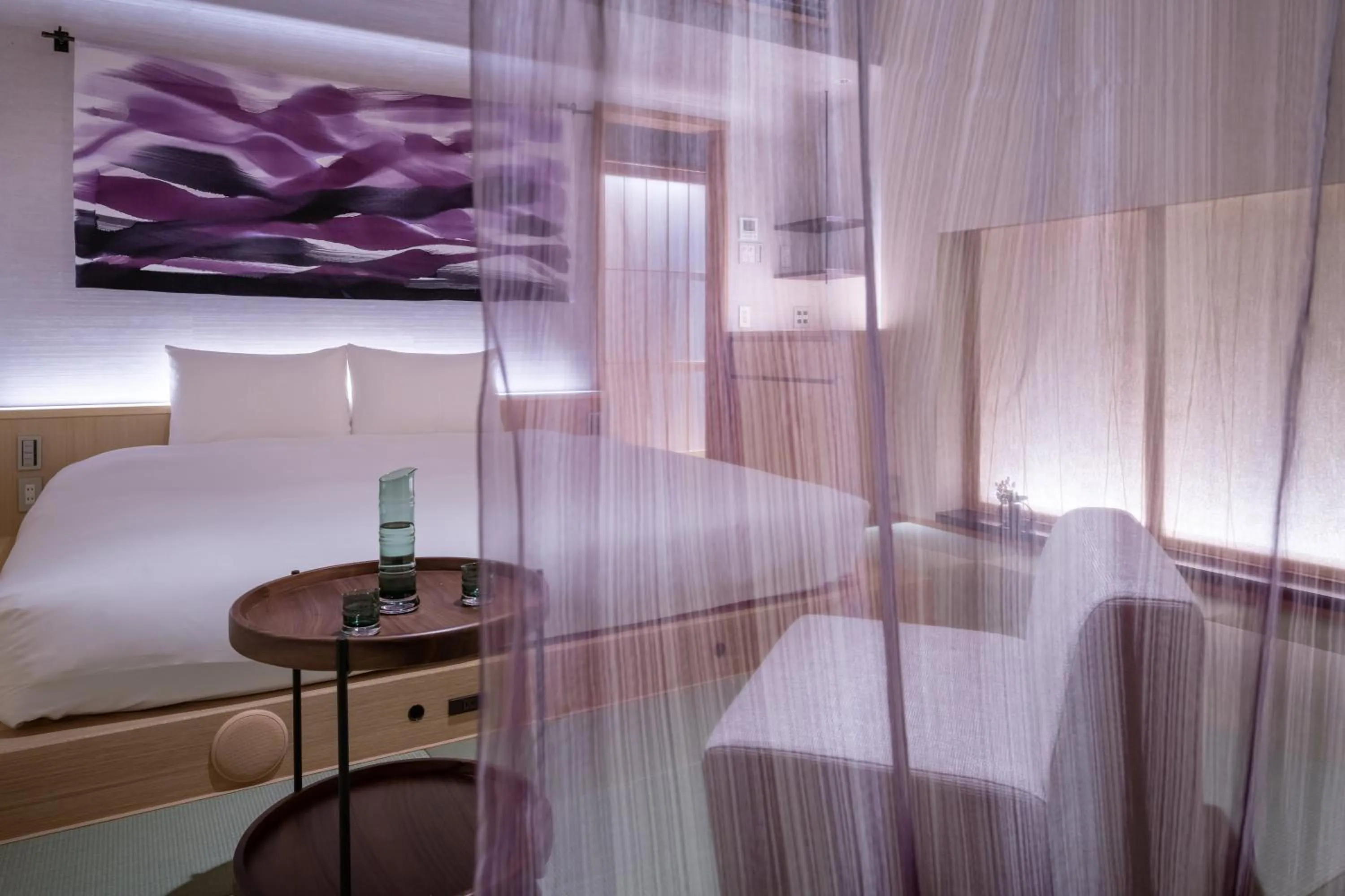 Bed in THE JUNEI HOTEL Kyoto