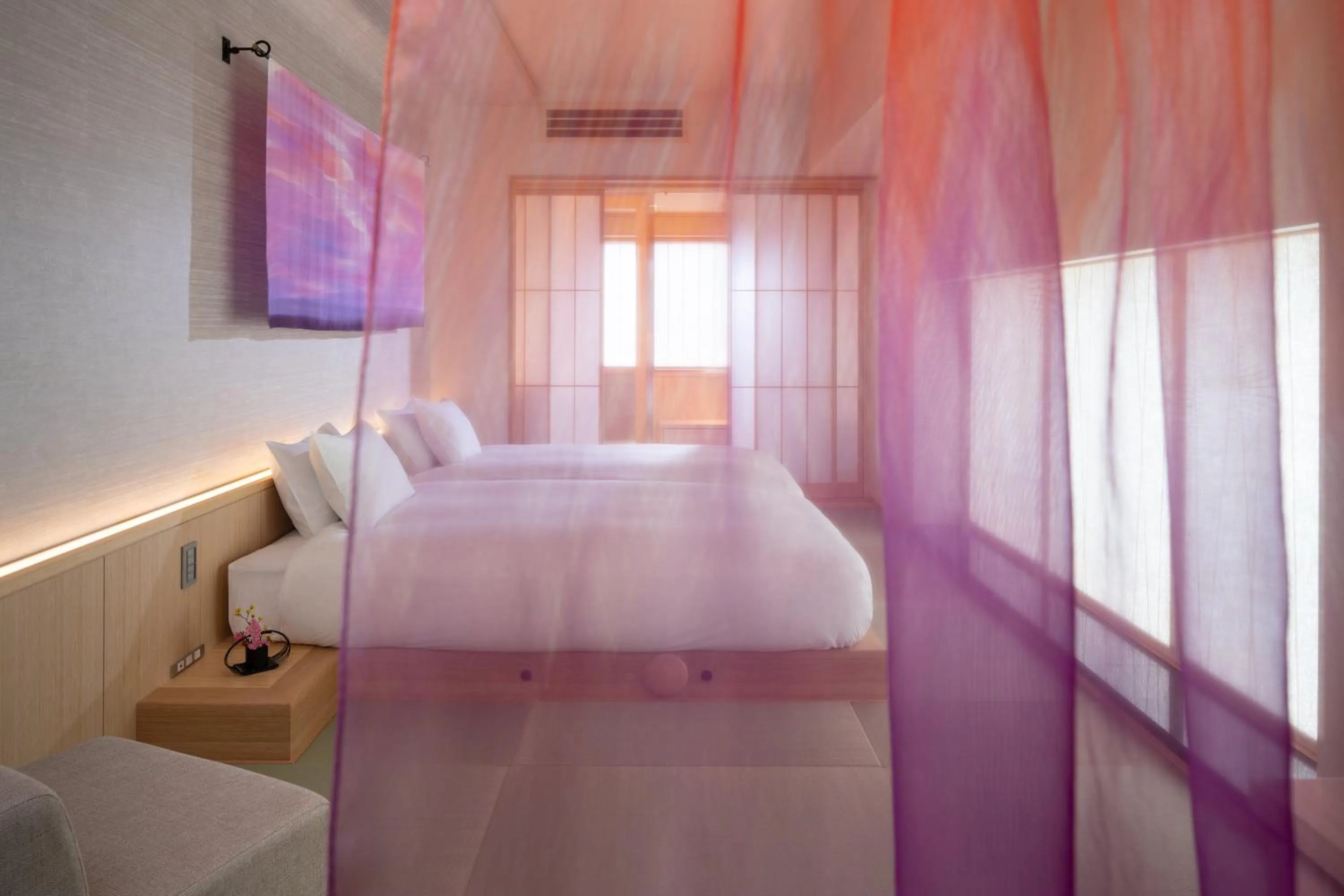 Bed in THE JUNEI HOTEL Kyoto