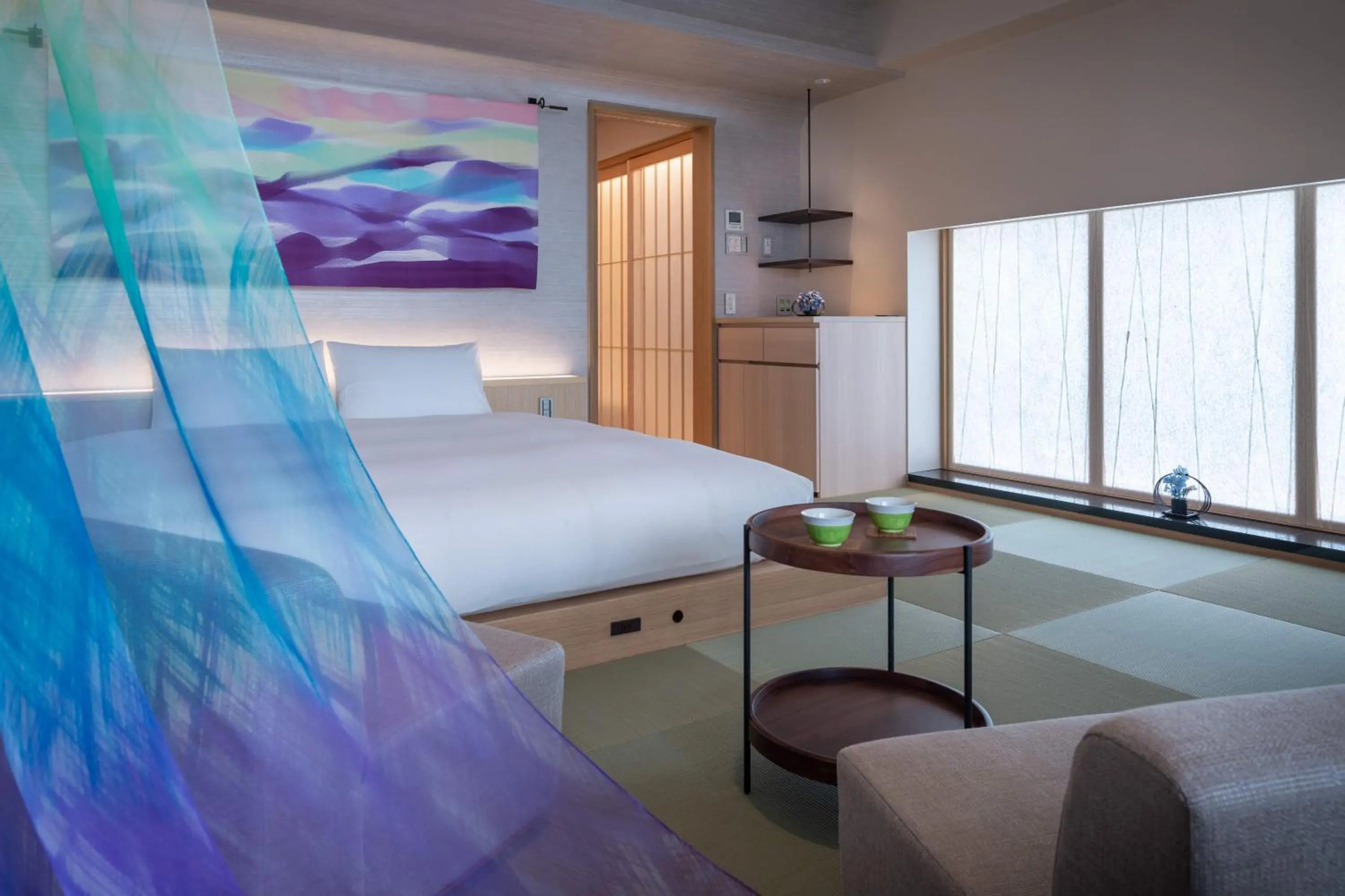 Bed in THE JUNEI HOTEL Kyoto