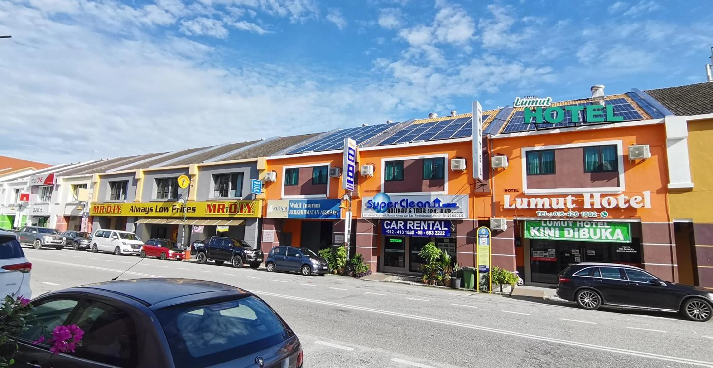 Property building in Lumut Hotel