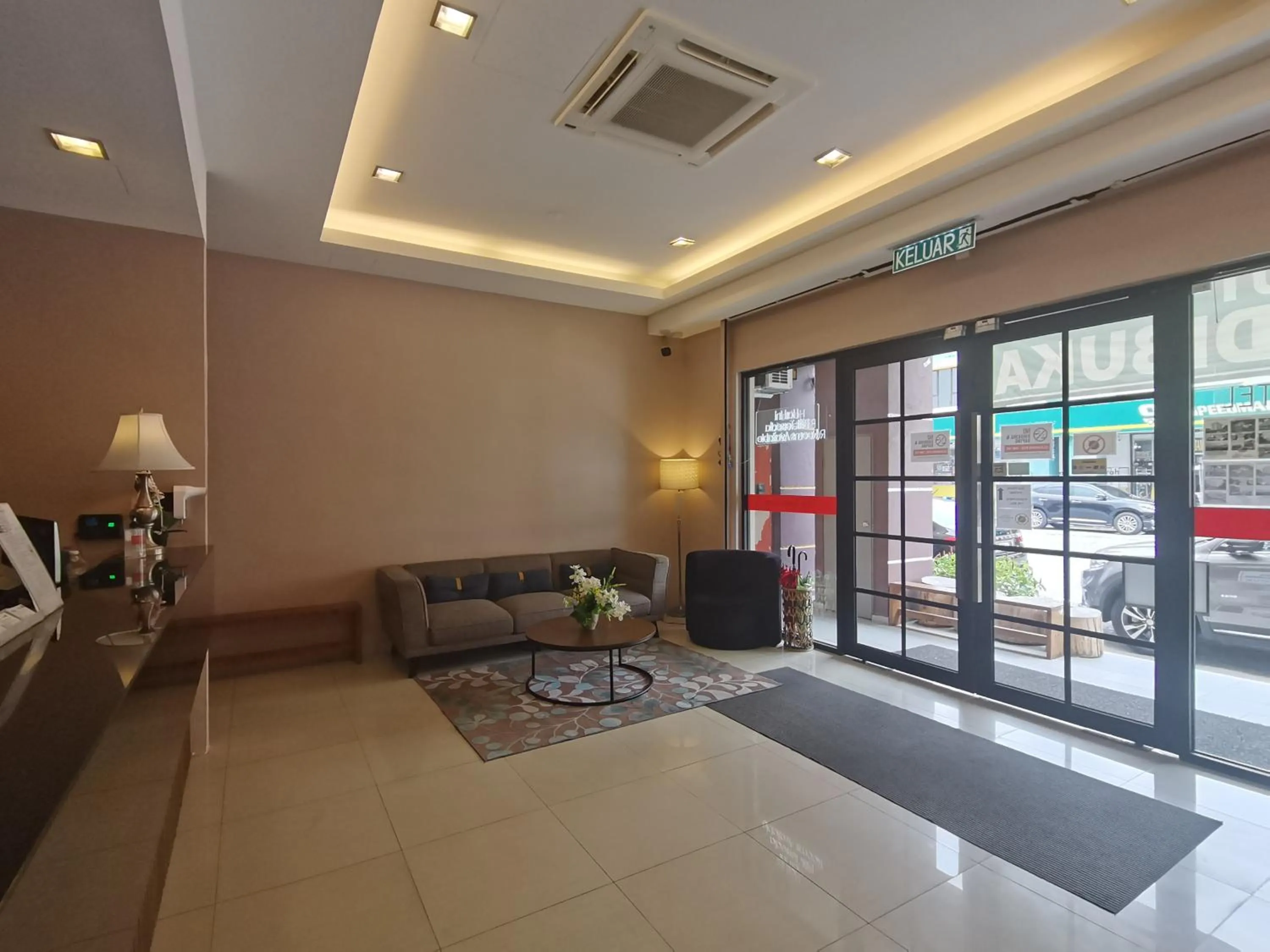 Lobby or reception in Lumut Hotel