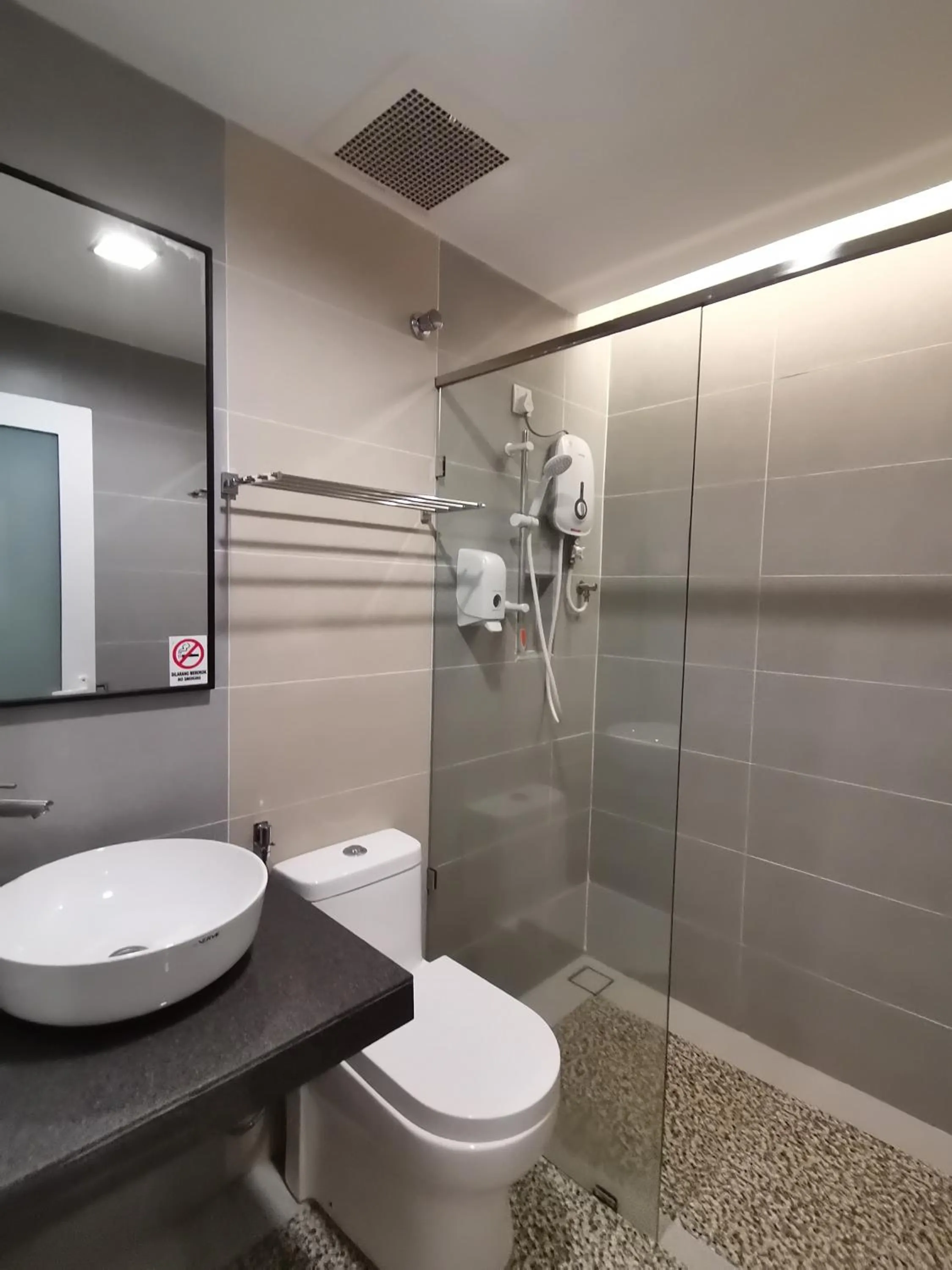 Shower in Lumut Hotel