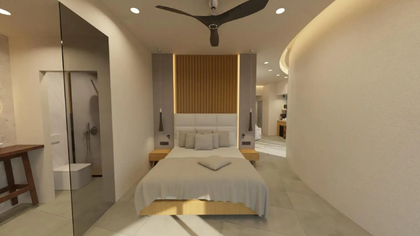 Bedroom, Bed in Enorme Santanna Beach