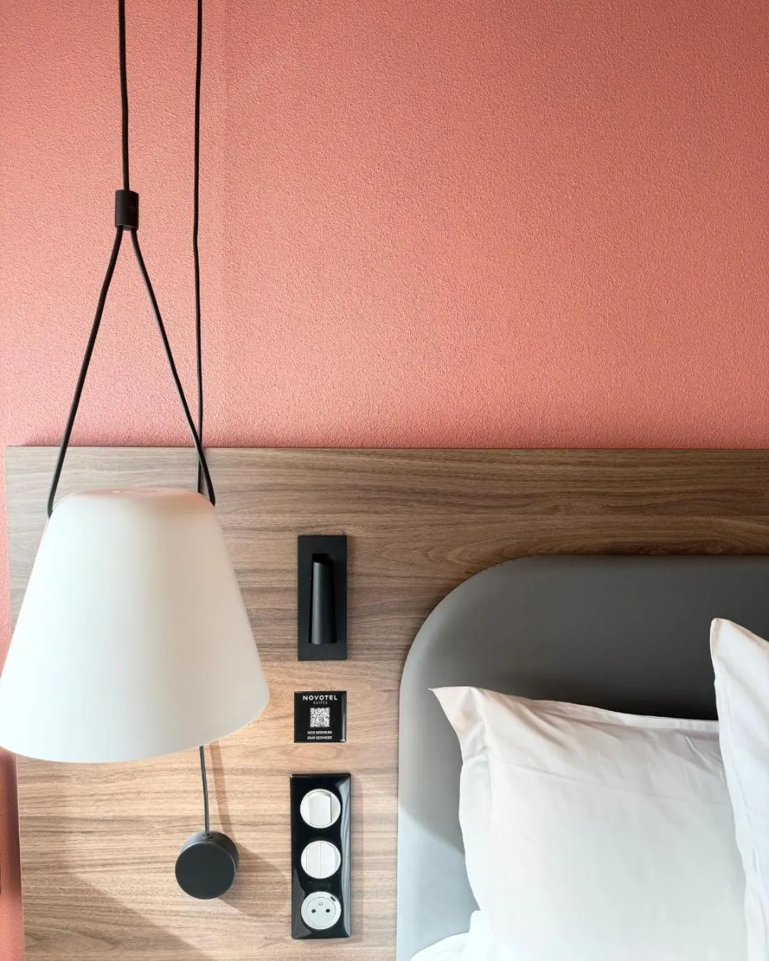 Bed in Novotel Suites Clermont Ferrand Polydome