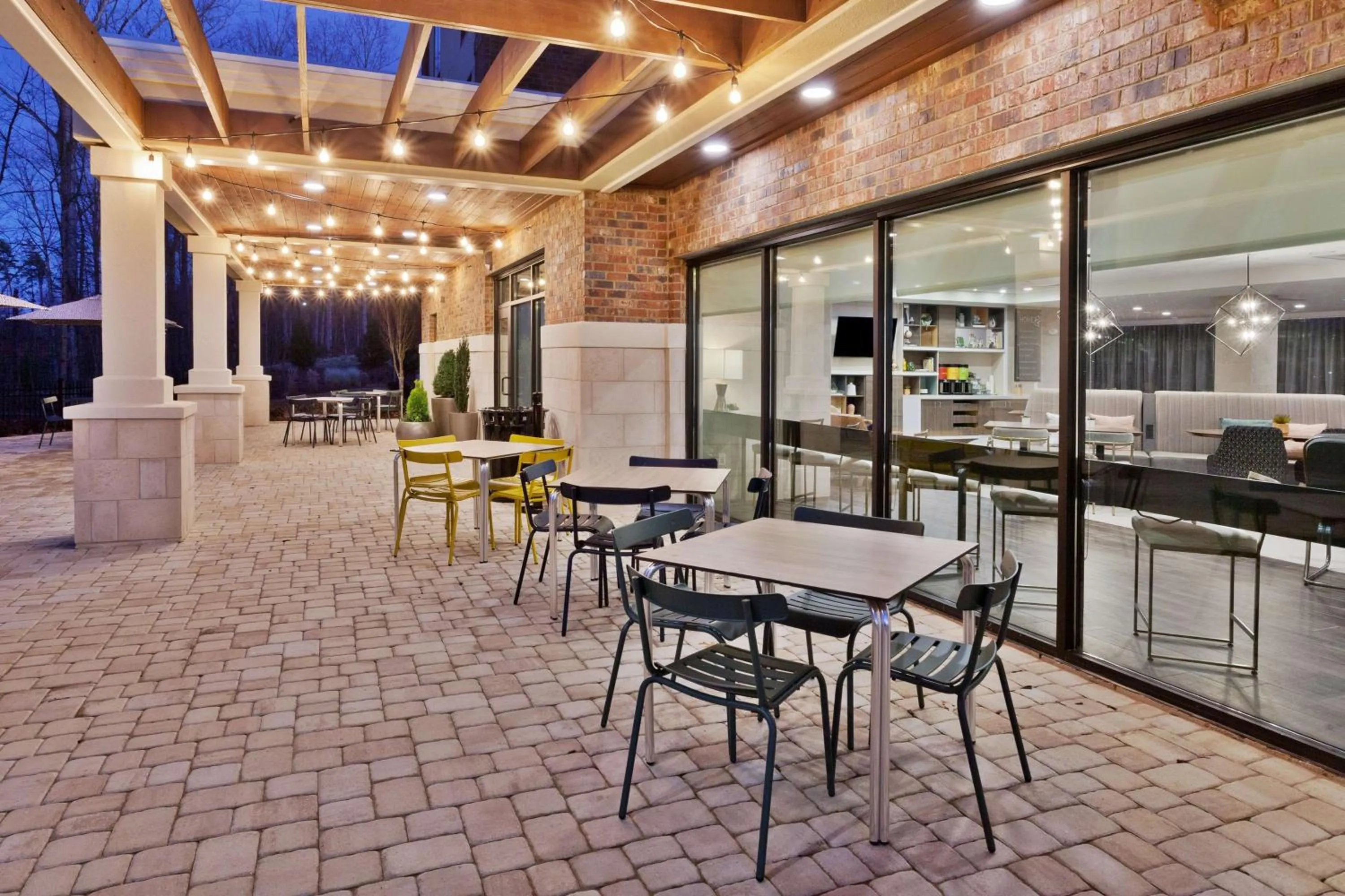 Patio in Home2 Suites By Hilton Alpharetta, Ga
