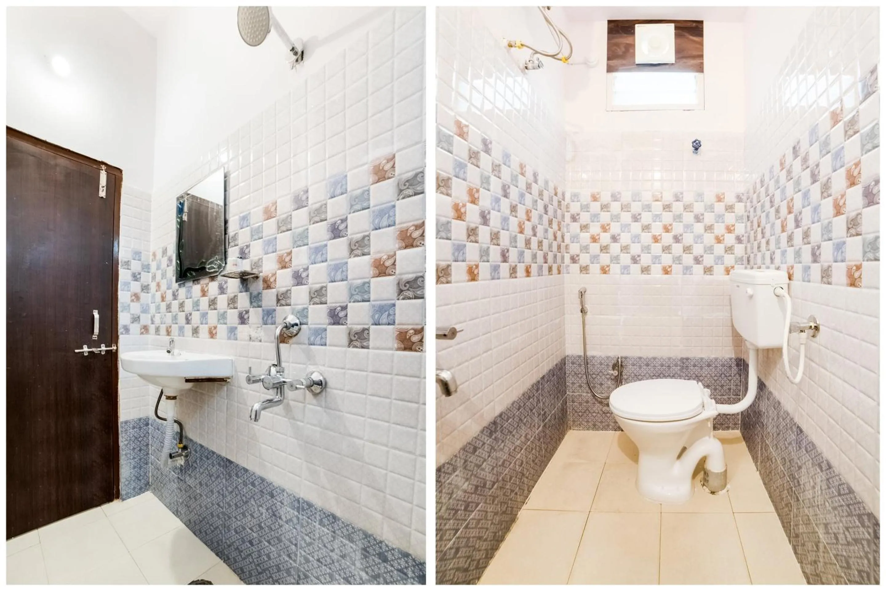 Bathroom in Super Hotel O Lucky Hotels Gachibowli