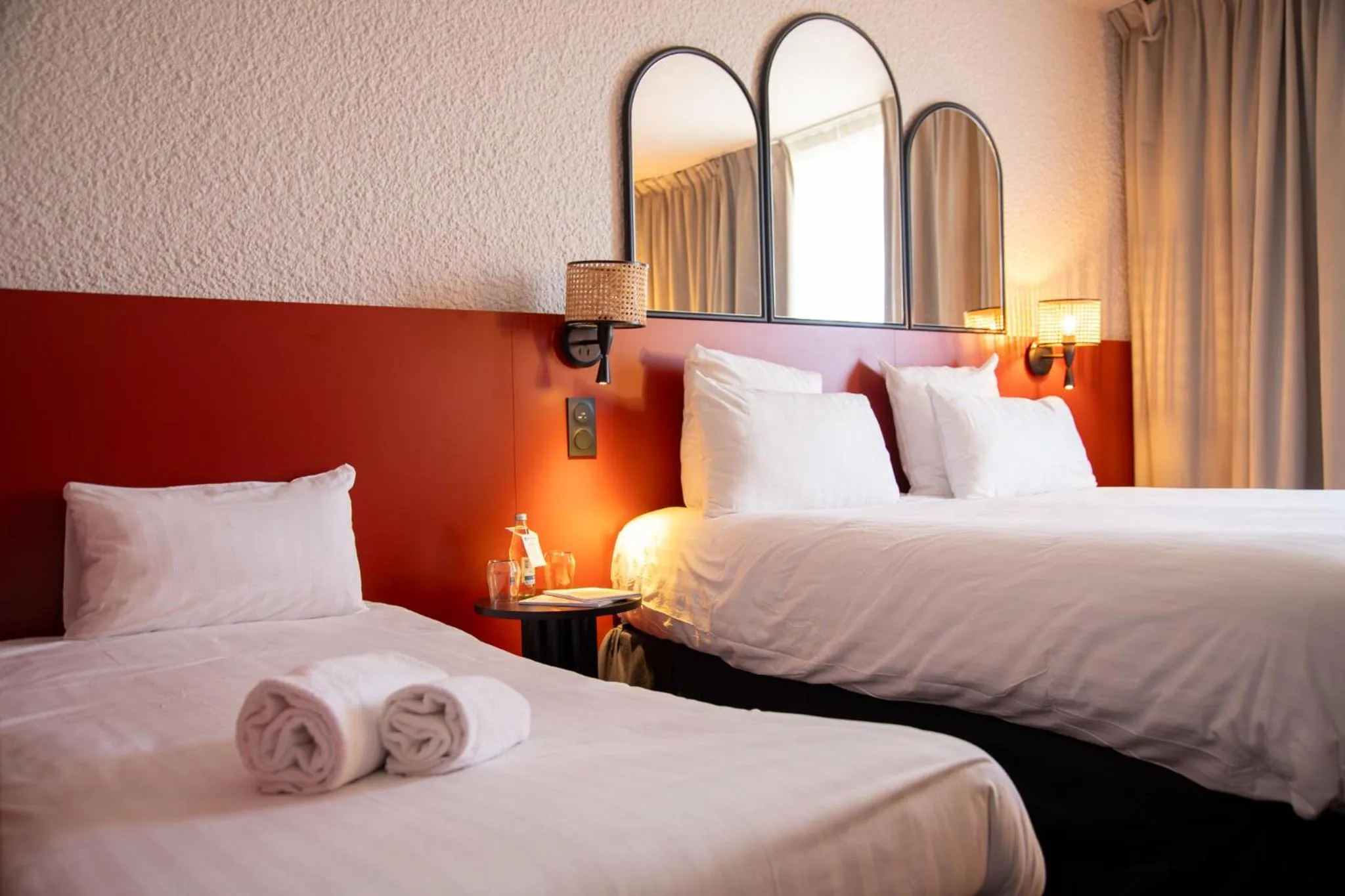 Bed in Best Western Saint-Etienne Porte du Forez