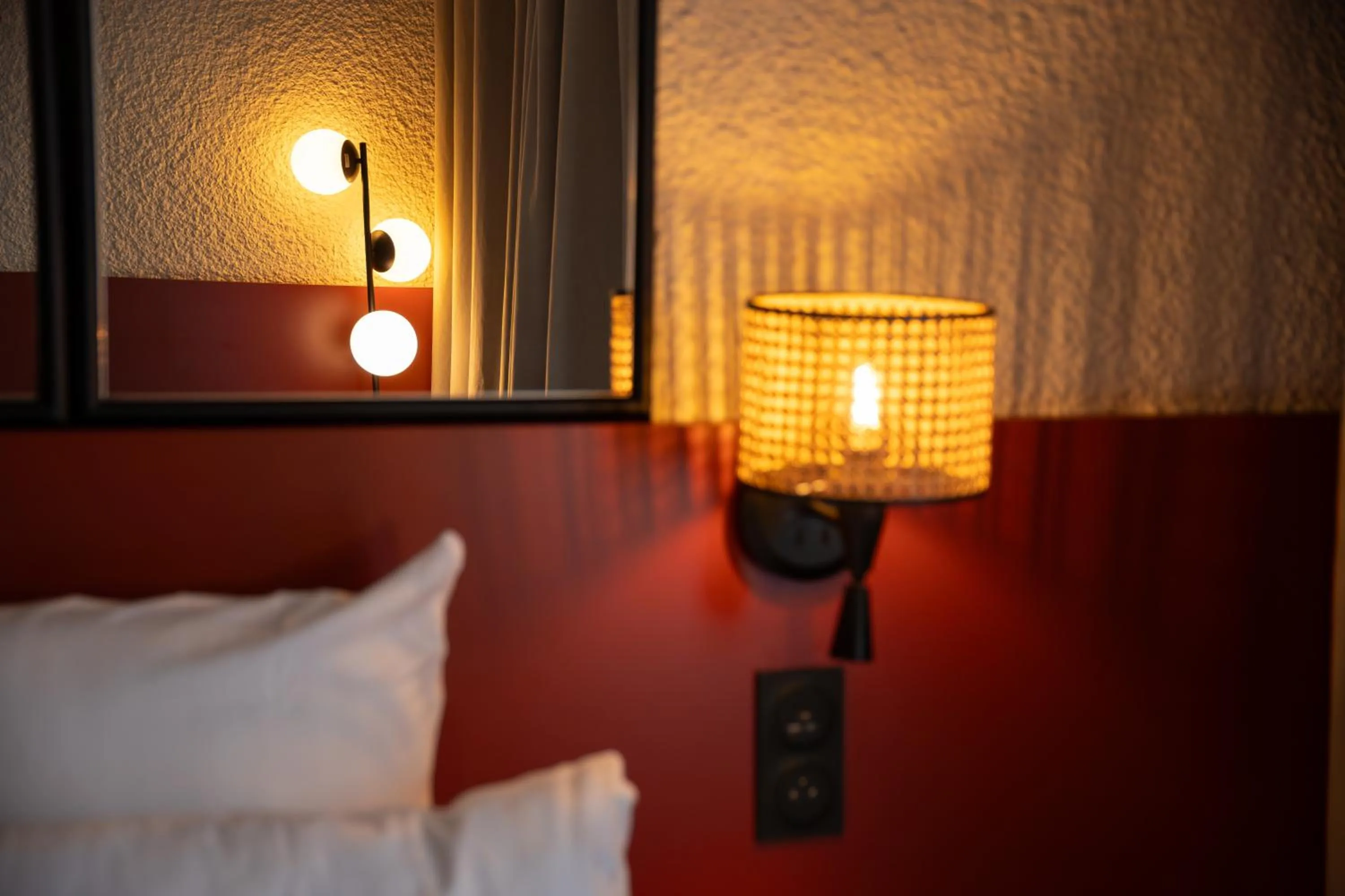 Bedroom, Bed in Best Western Saint-Etienne Porte du Forez