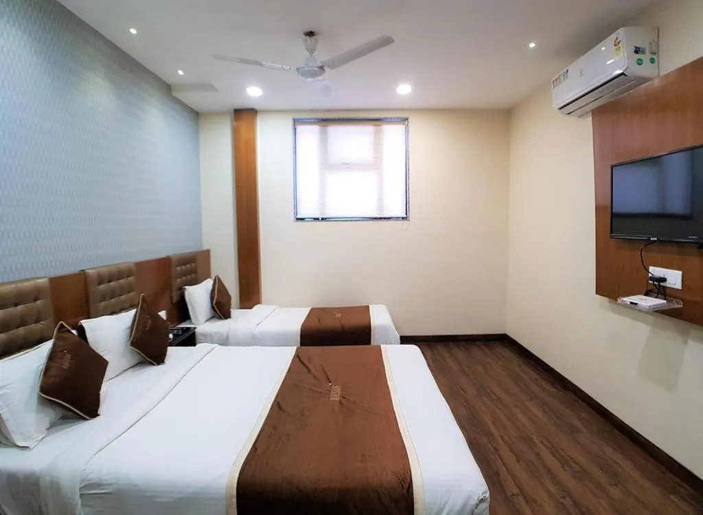 Bed in Hotel Airside